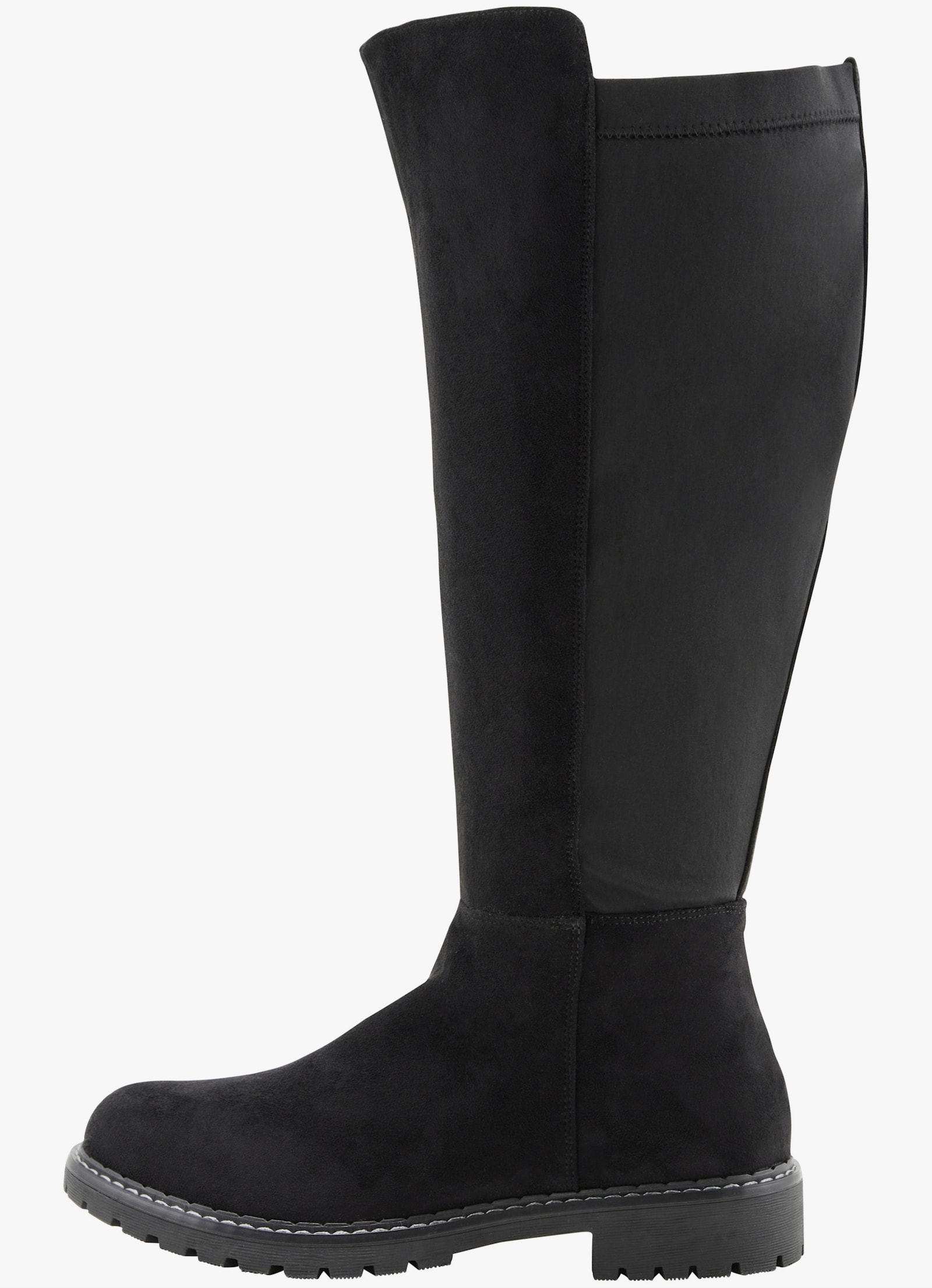 sheego Weitschaftstiefel - schwarz