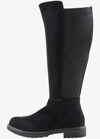 sheego Weitschaftstiefel - schwarz