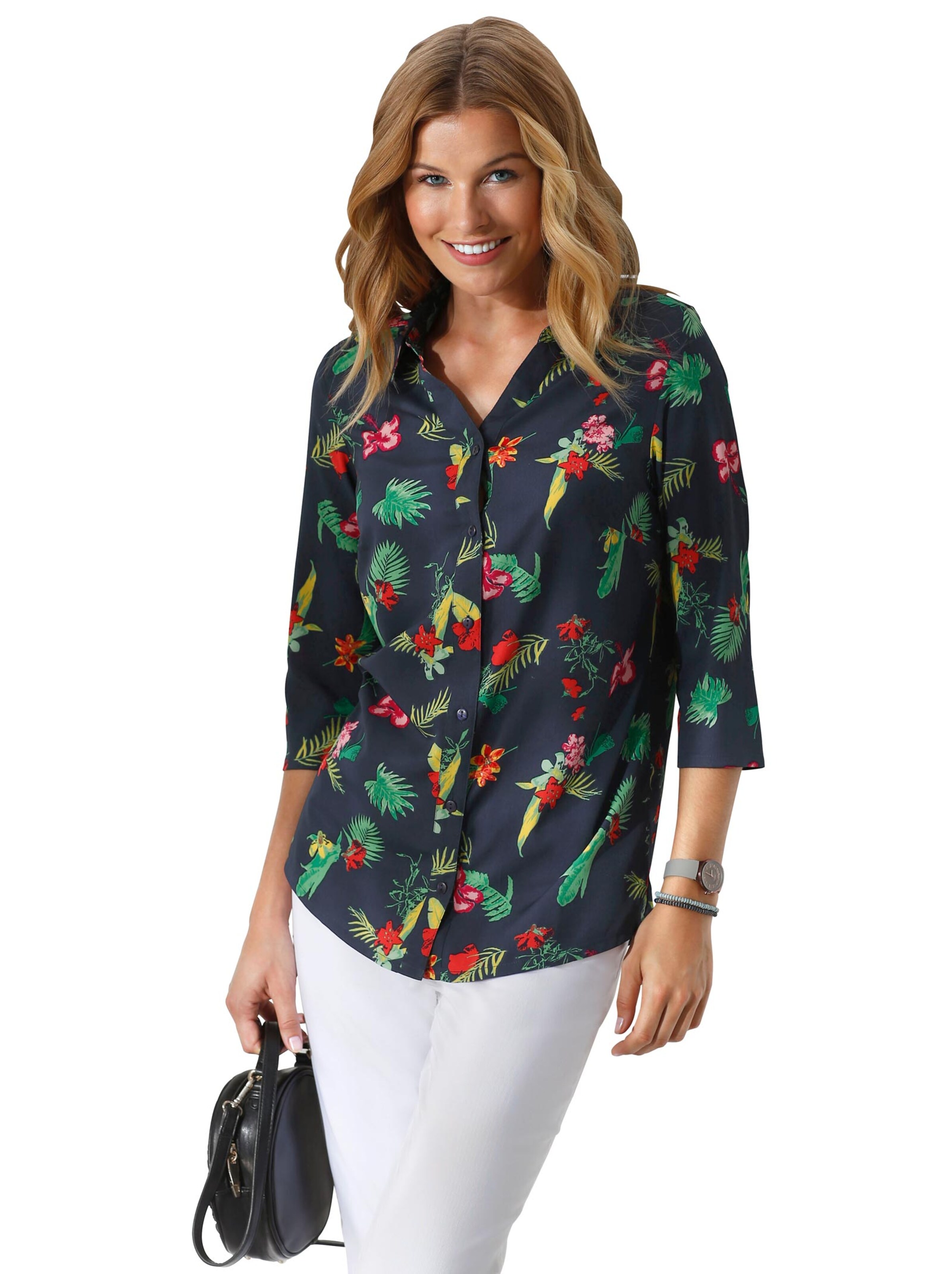 Bluse - bunt-bedruckt