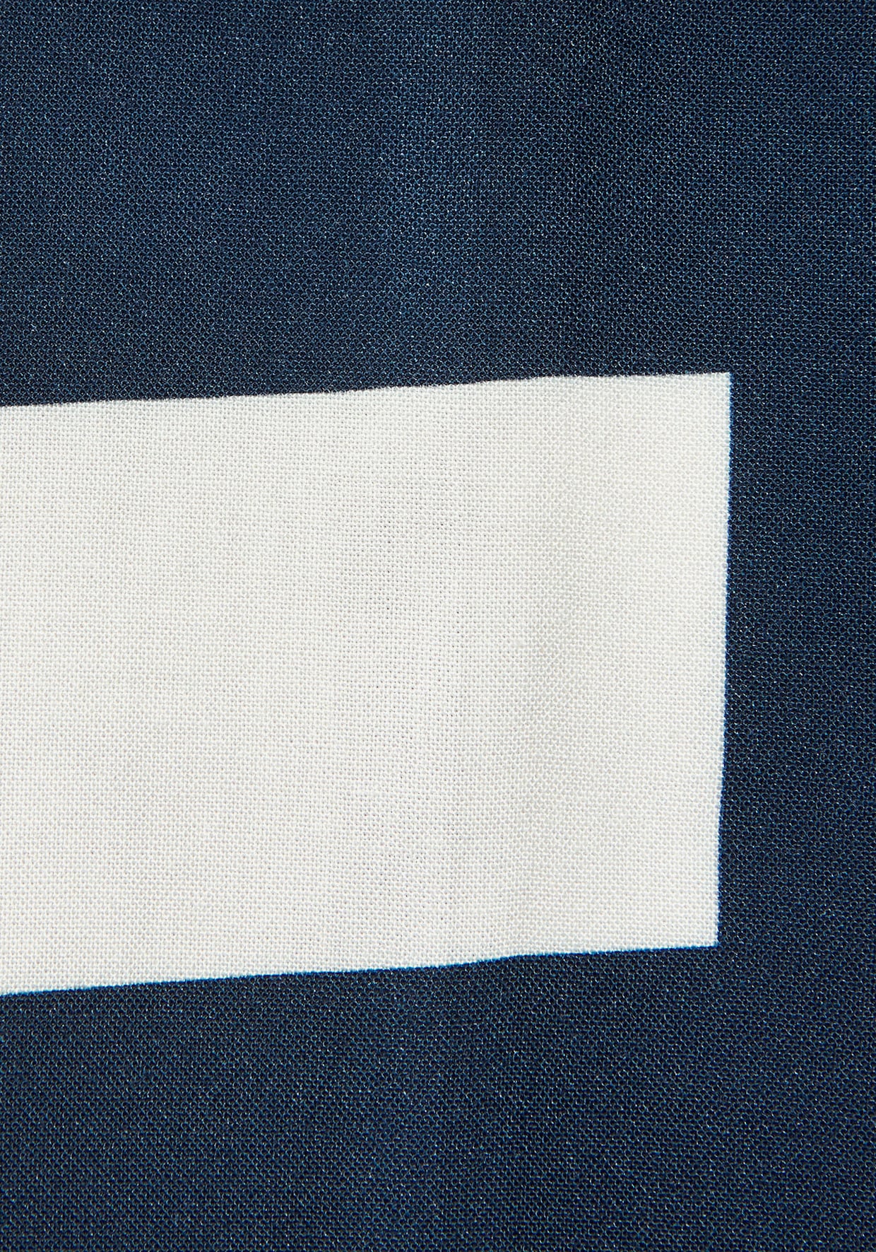 Chemise de nuit - bleu foncé-blanc à motifs