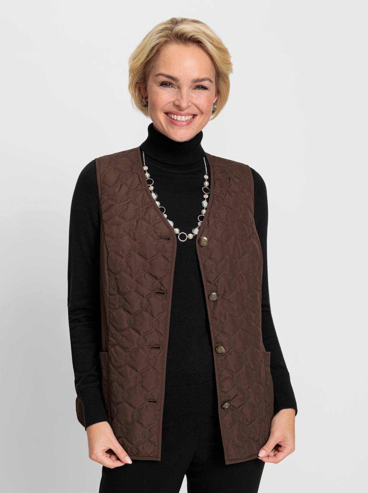 Bodywarmer - chocolade
