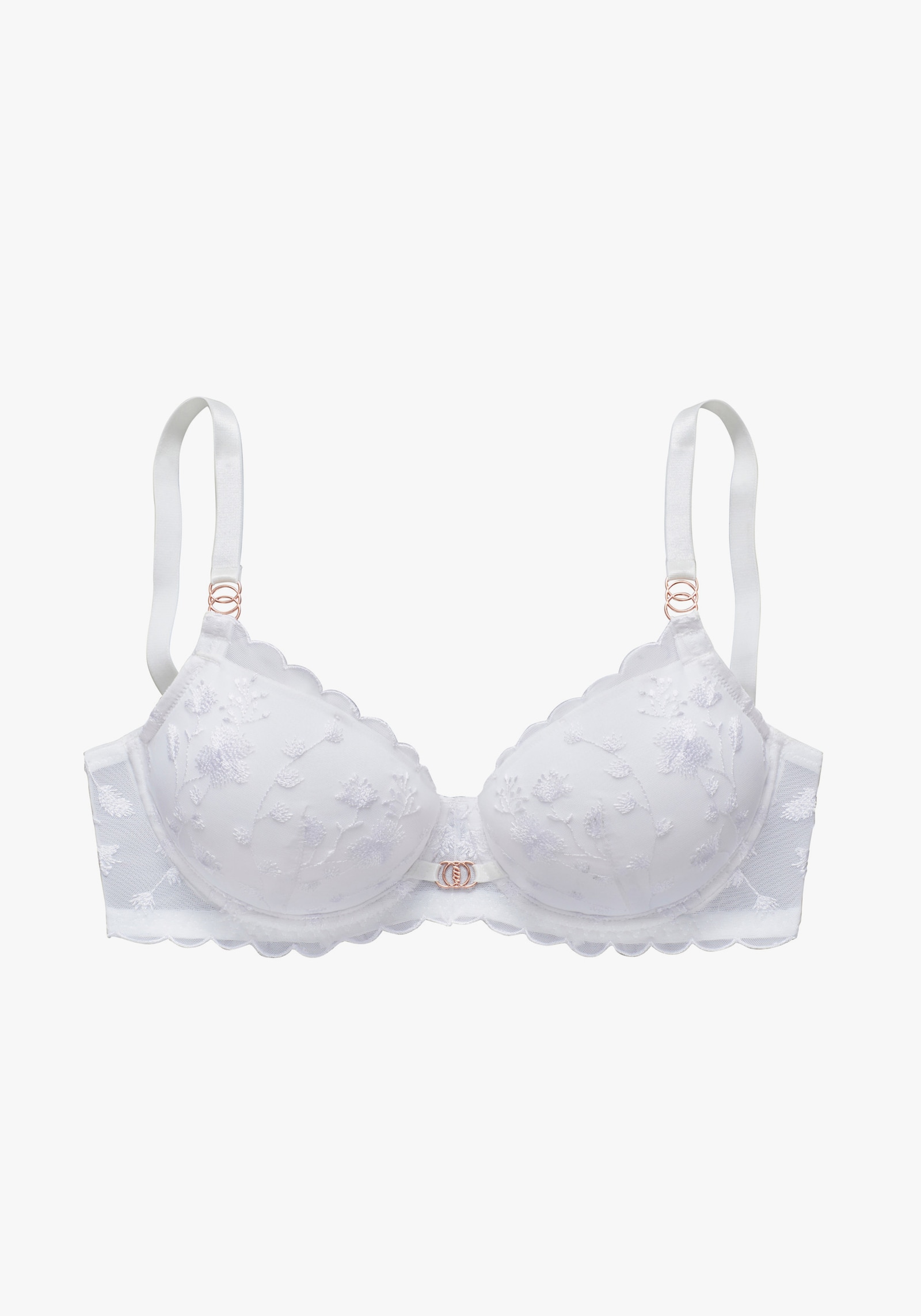 LASCANA Beha met cups - effen wit