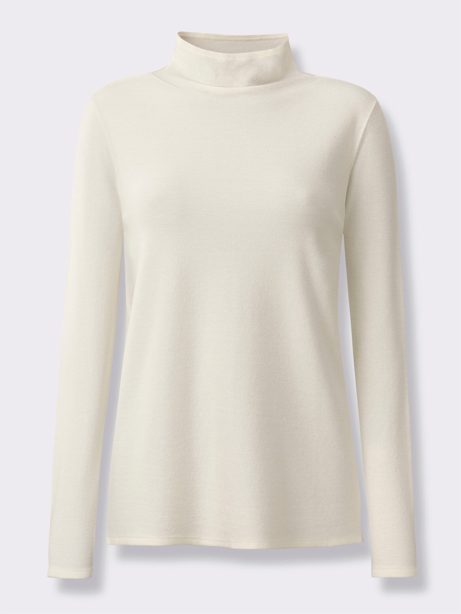 heine Stehkragenpullover mit Langarm - champagner