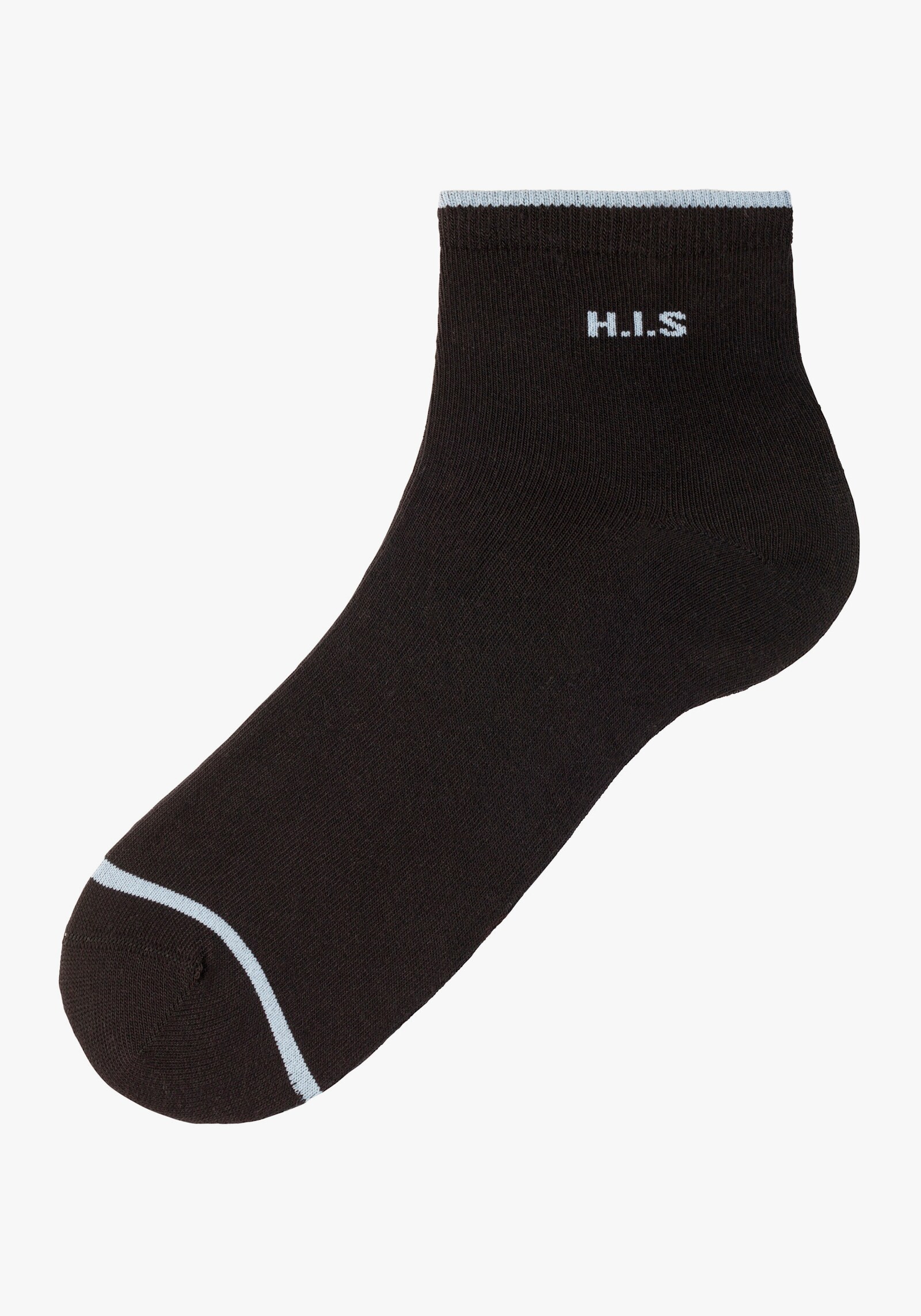 H.I.S Kurzsocken - 7x schwarz
