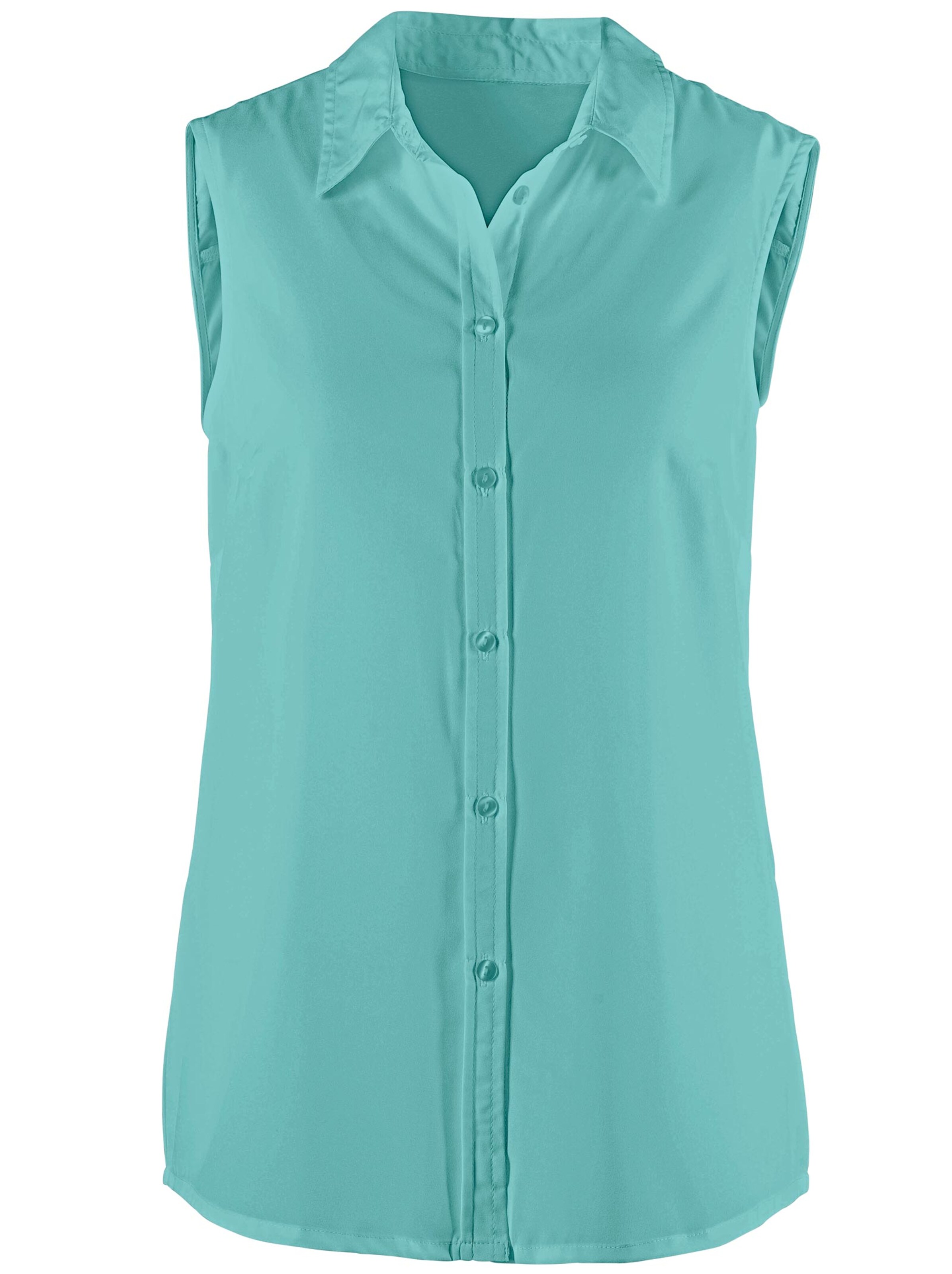 Ärmellose Bluse - mint