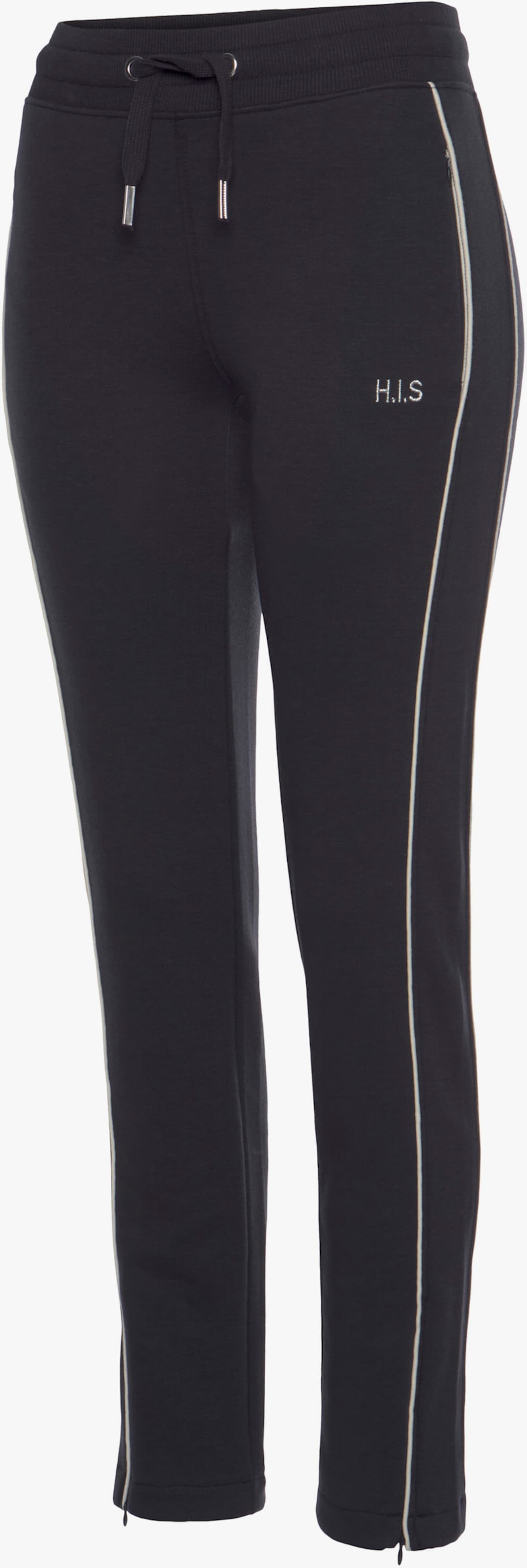 H.I.S Pantalon molletonné - marine