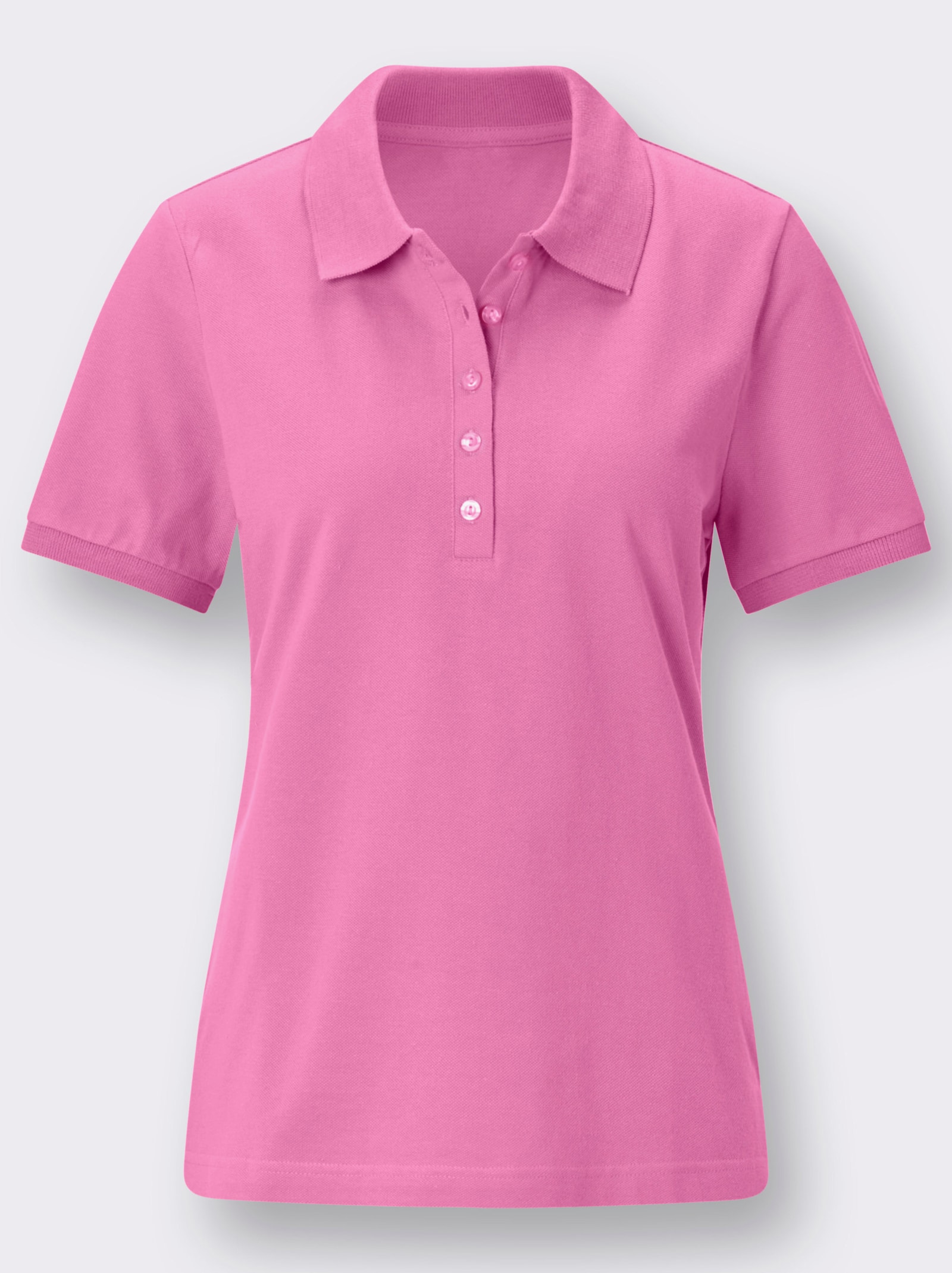 Polokošile s bočními rozparky - pink
