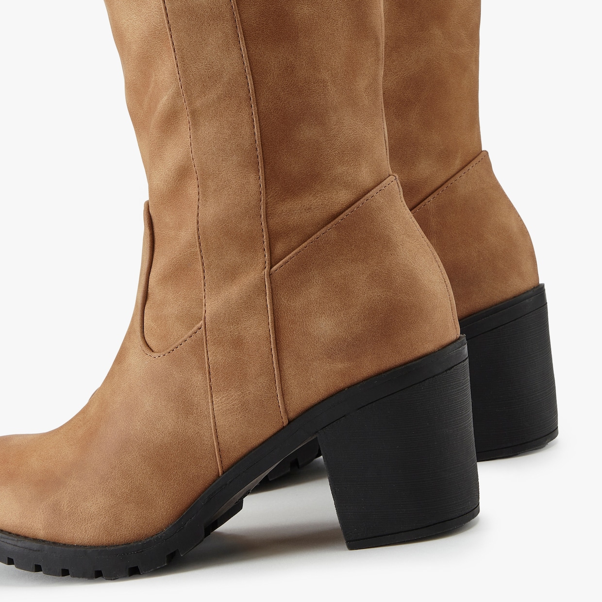 LASCANA Weitschaftstiefel - camelfarben