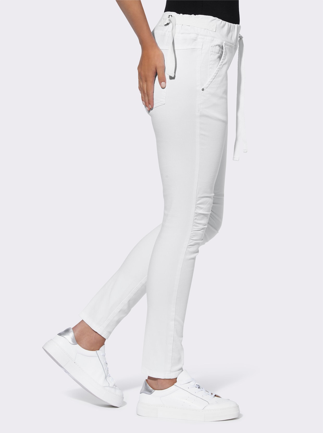 heine Pantalon - blanc