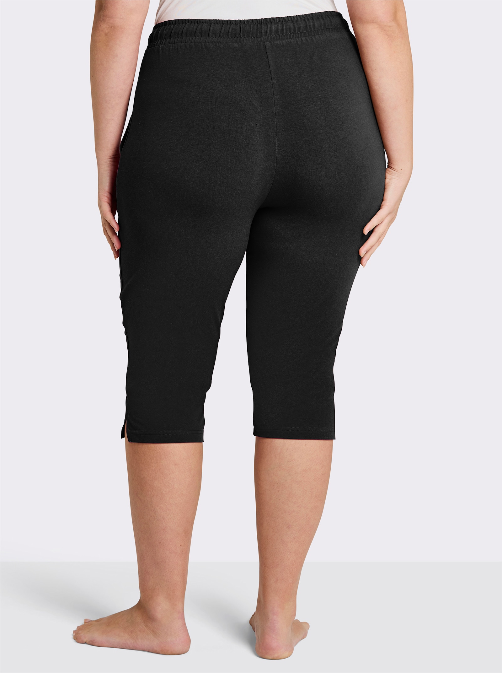 feel good Capri-Hose - schwarz