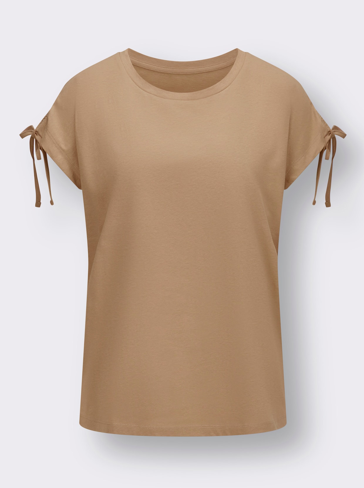 Shirt met korte mouwen - camel