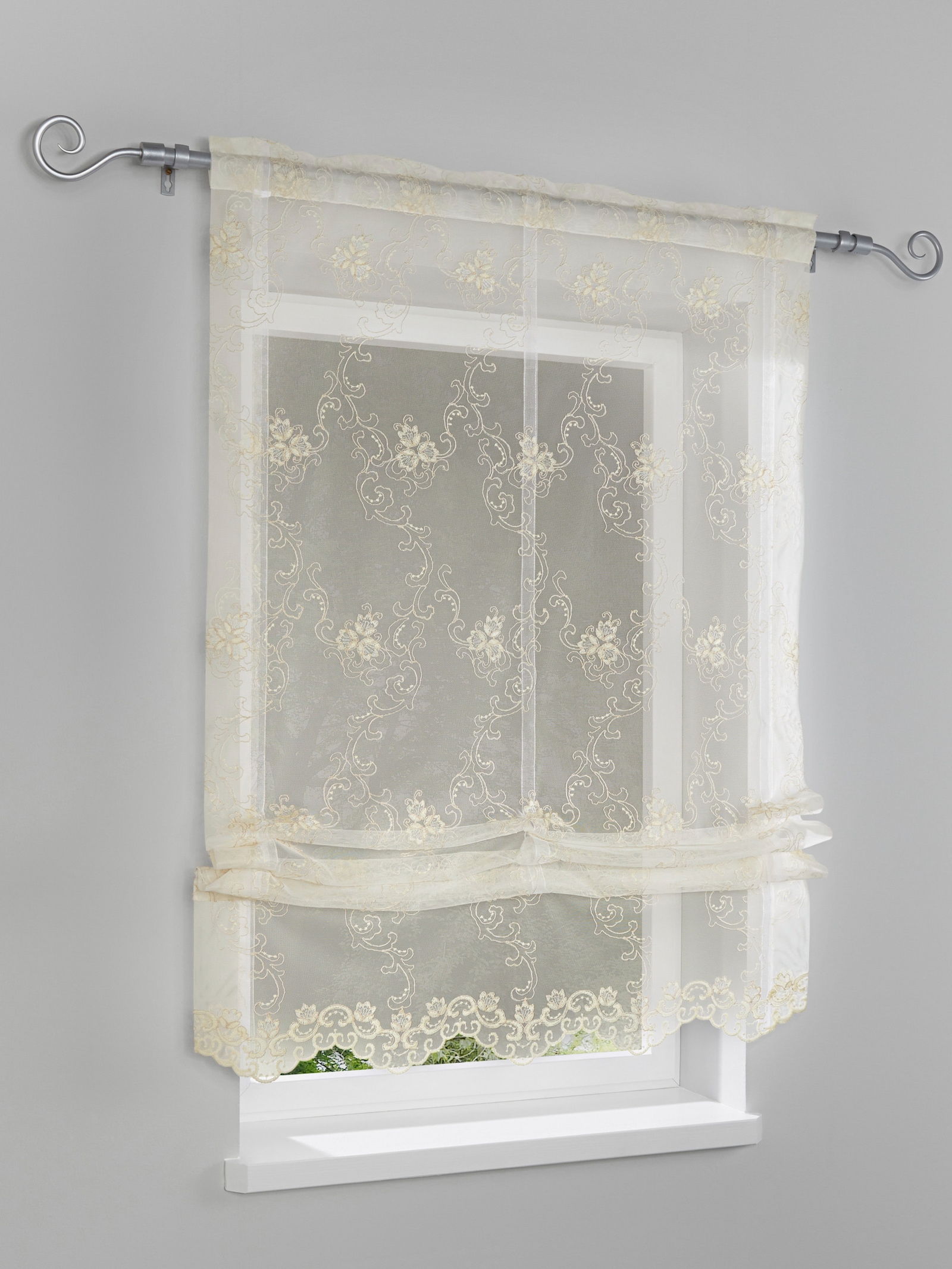 heine home Raffrollo - creme