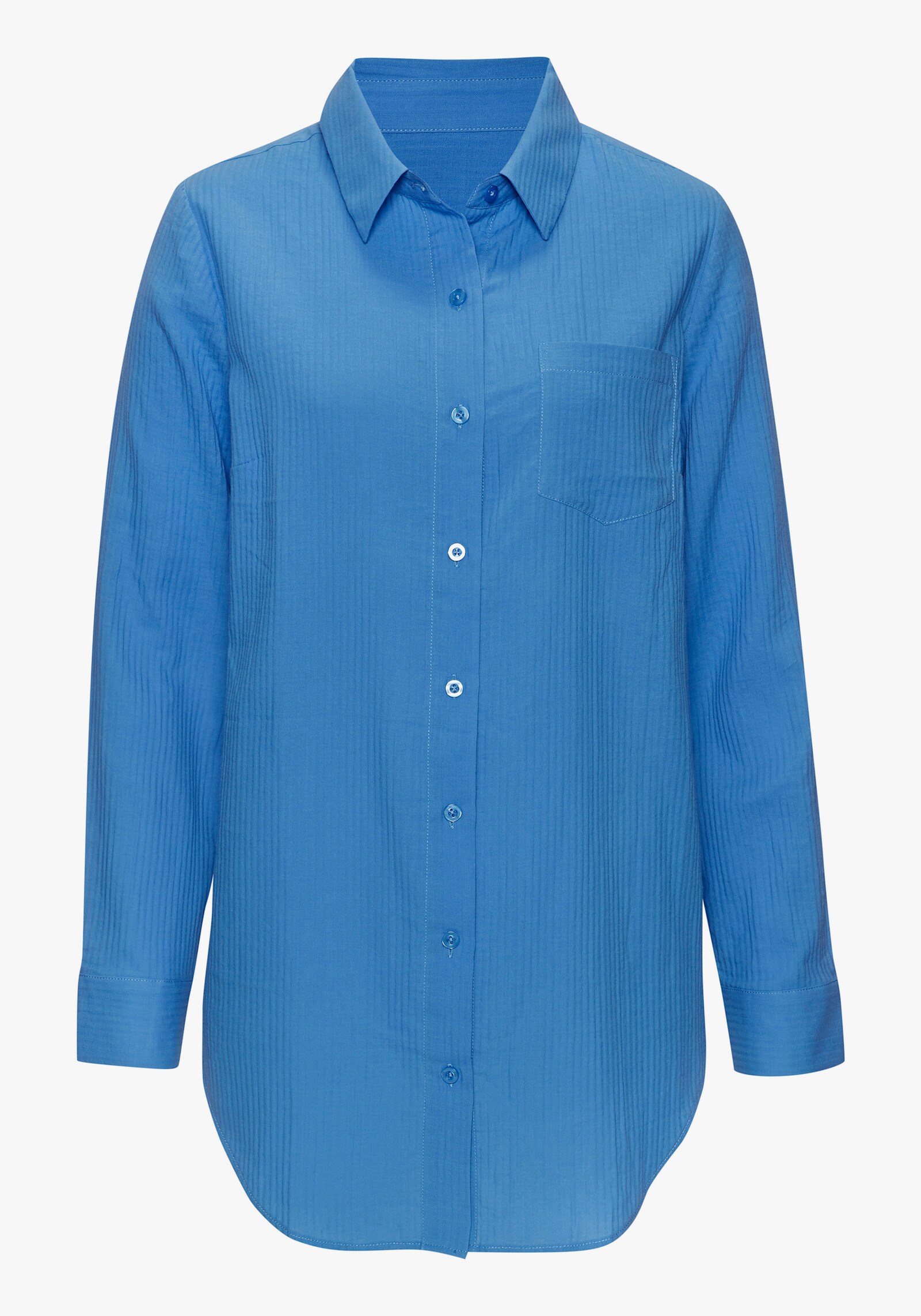 Vivance Hemdbluse - blau