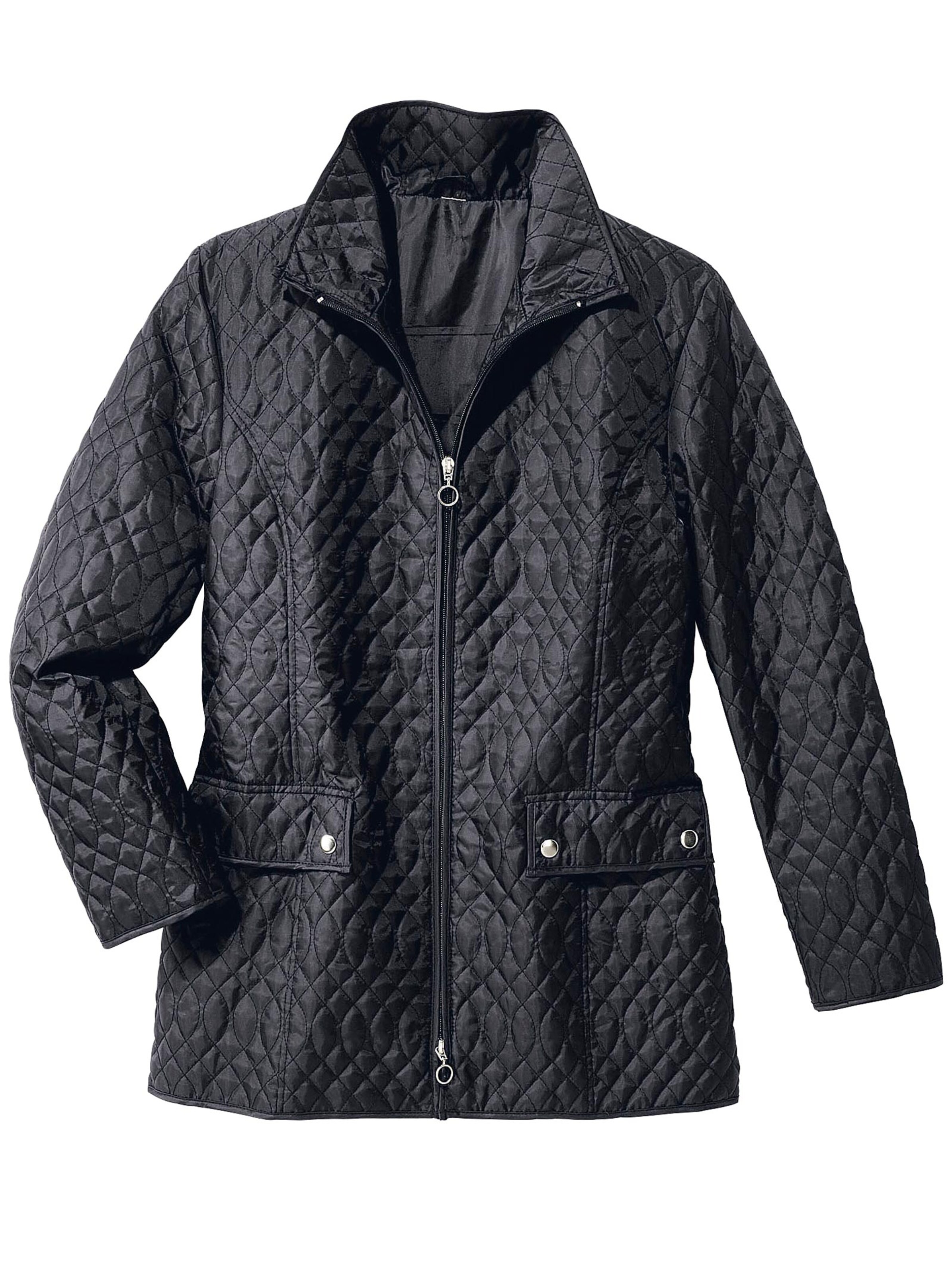 Steppjacke - schwarz