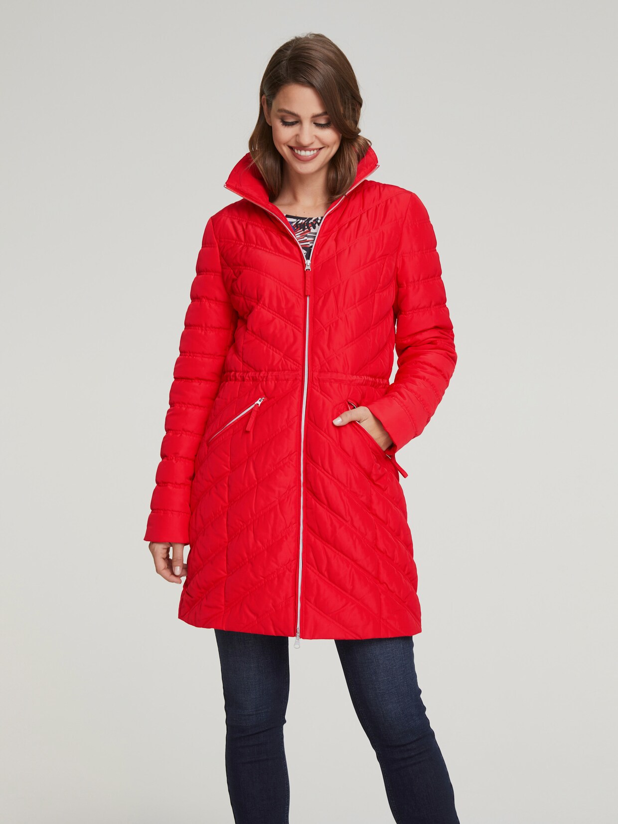 heine Steppjacke - rot