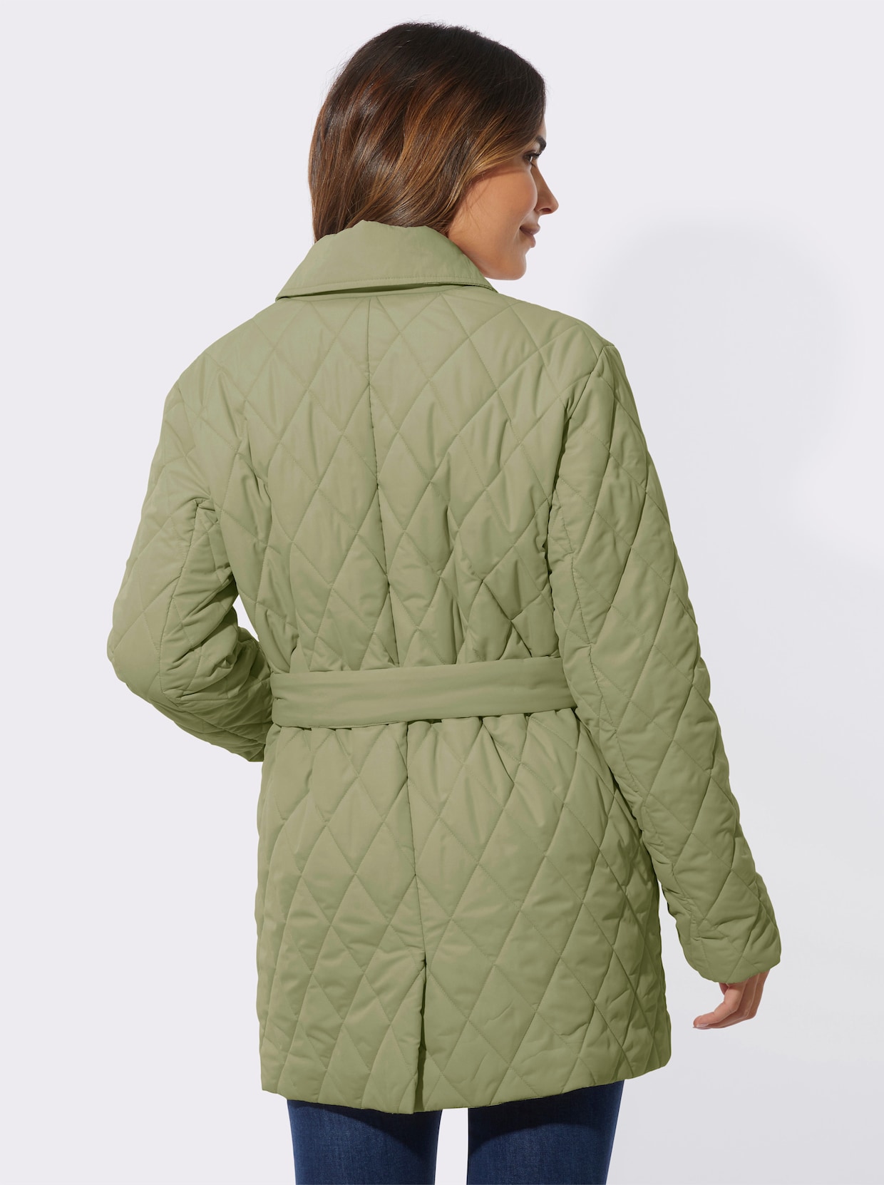 Dlouhá bunda - khaki