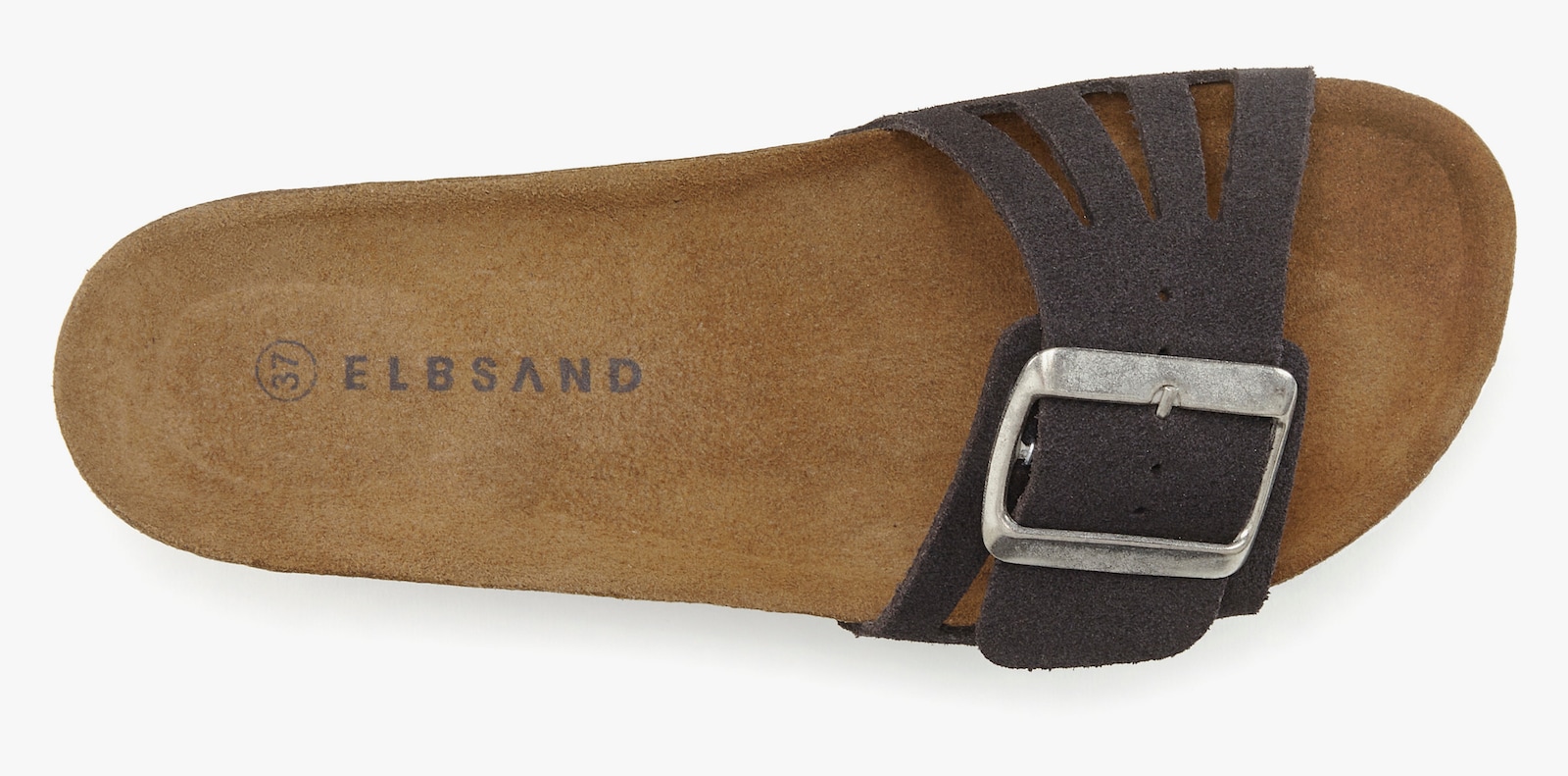 Elbsand Pantolette - anthrazit