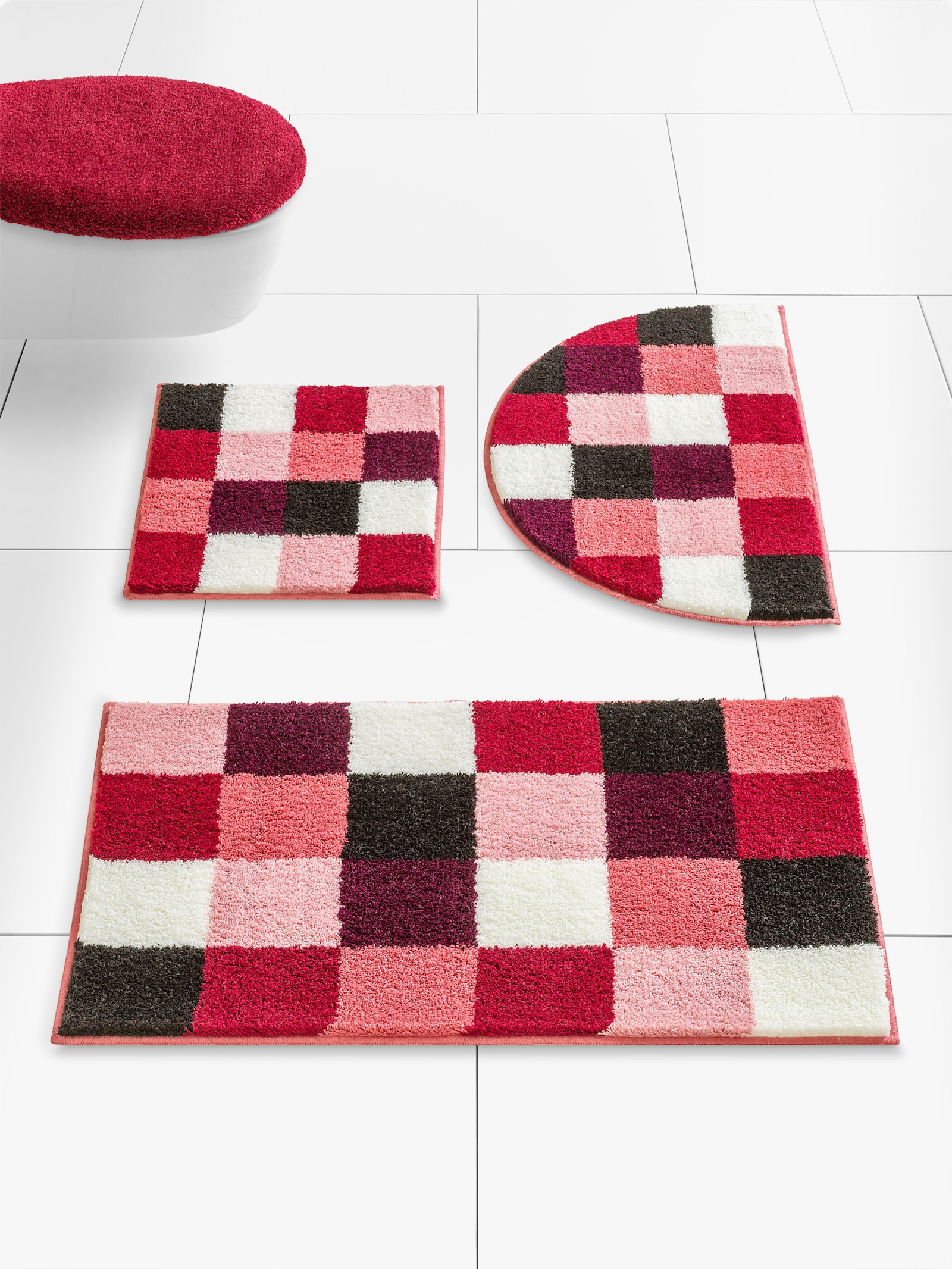 Grund Tapis de bain - mûre-rose