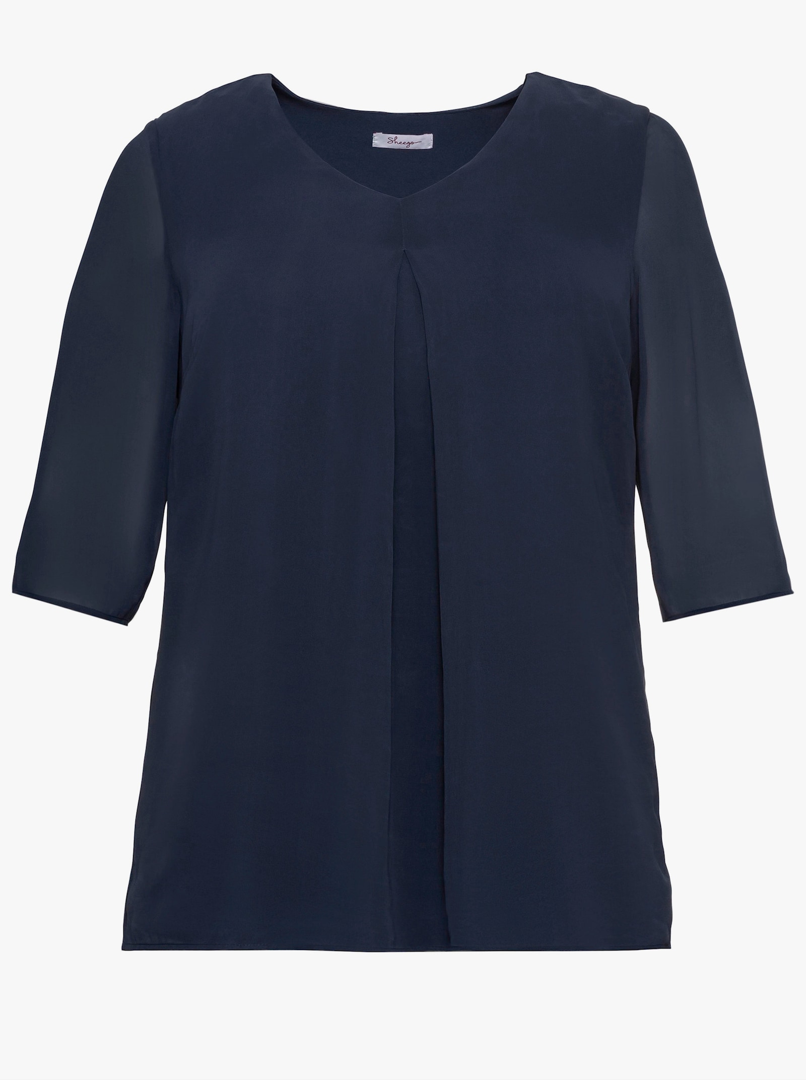 sheego Tunika im Lagenlook - marine