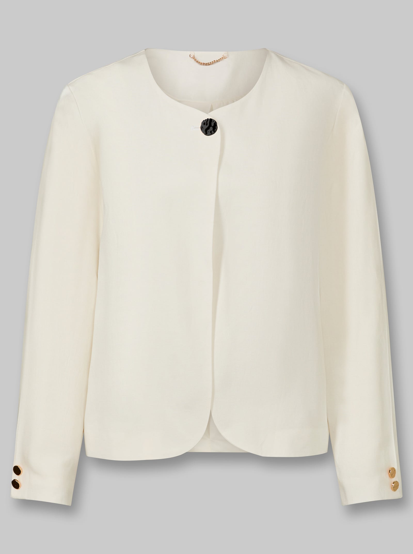 heine Blazer mit modischen Ärmeln - ecru