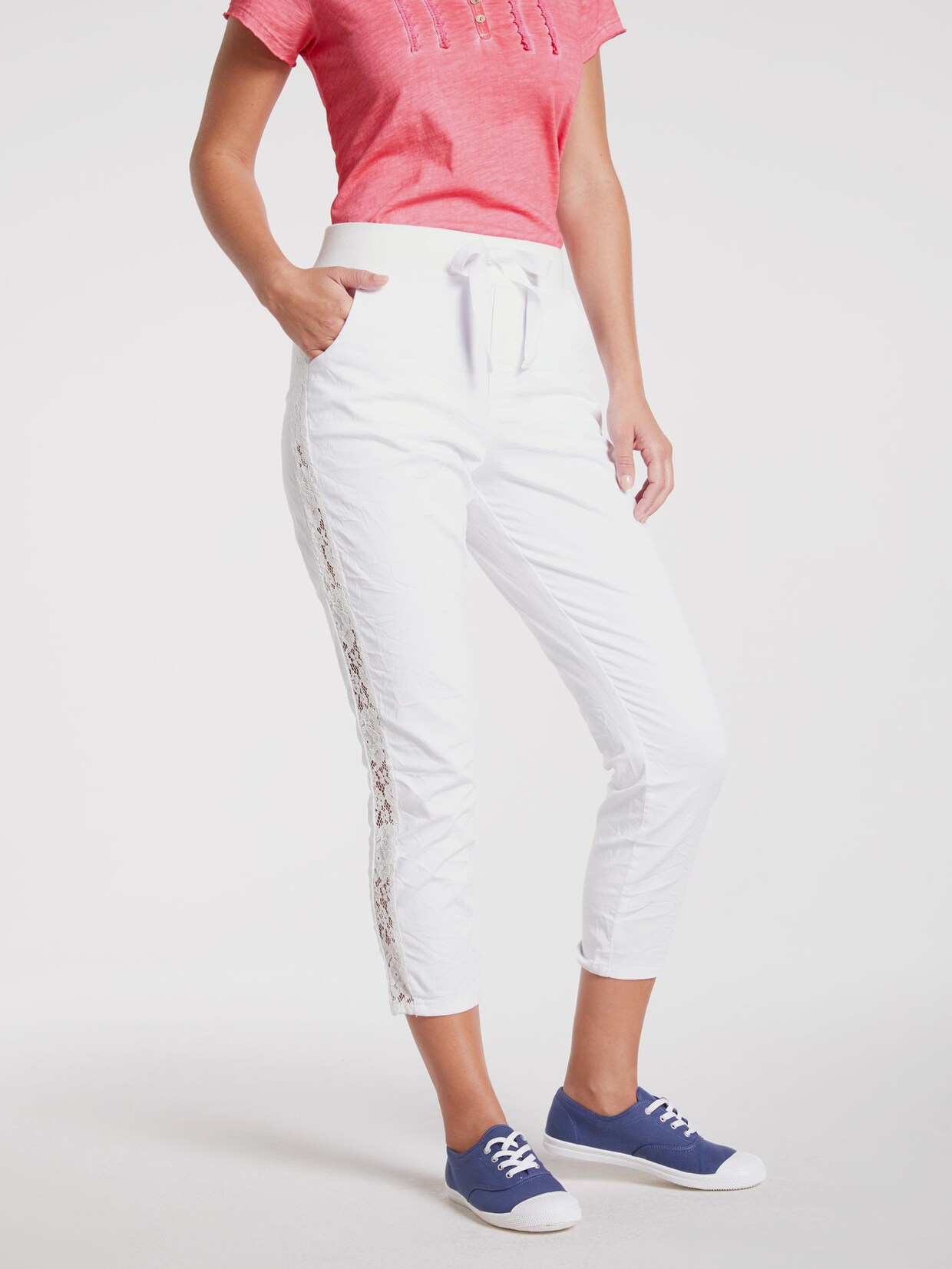 Linea Tesini Hose - offwhite