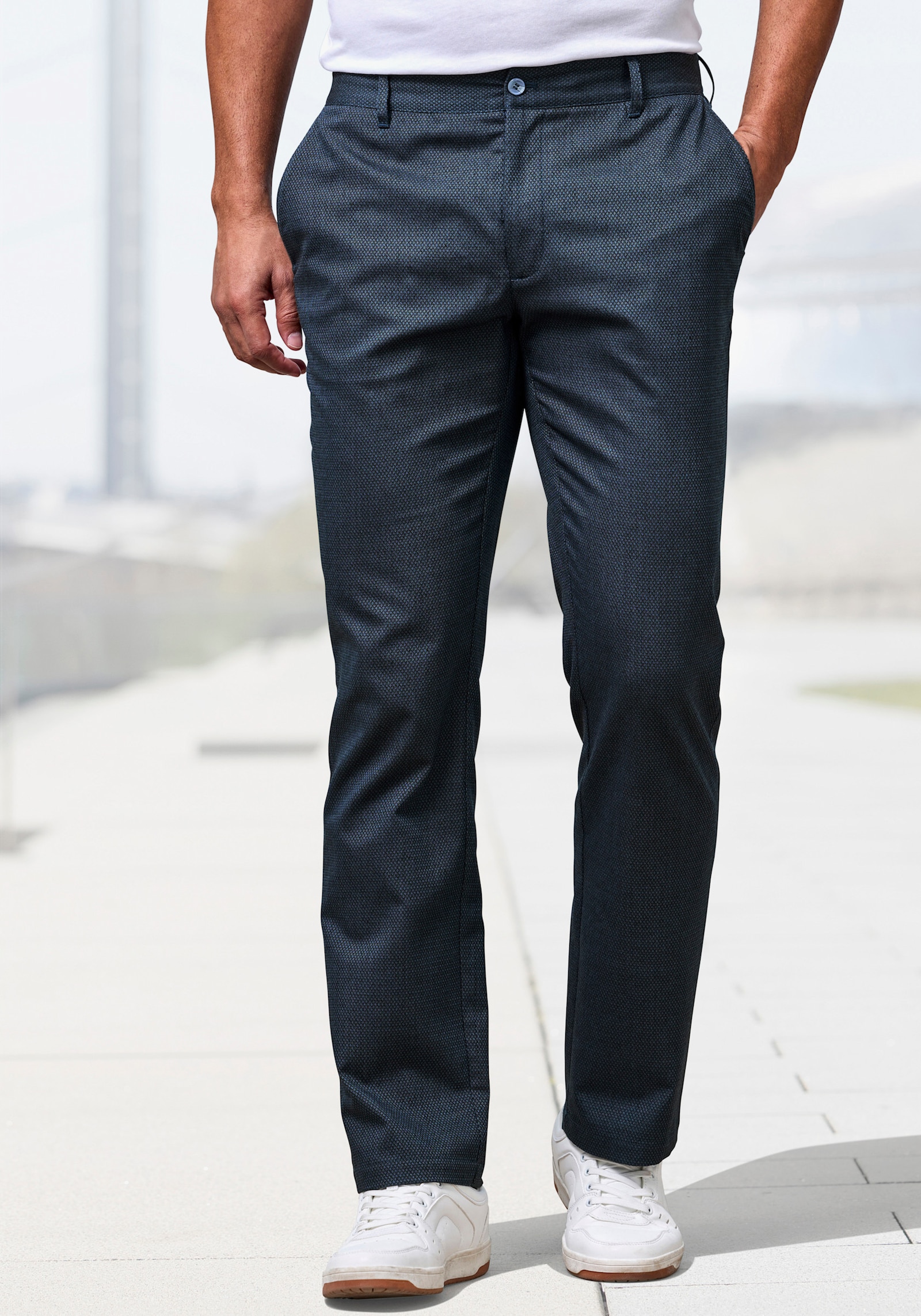 H.I.S Stoffhose - navy