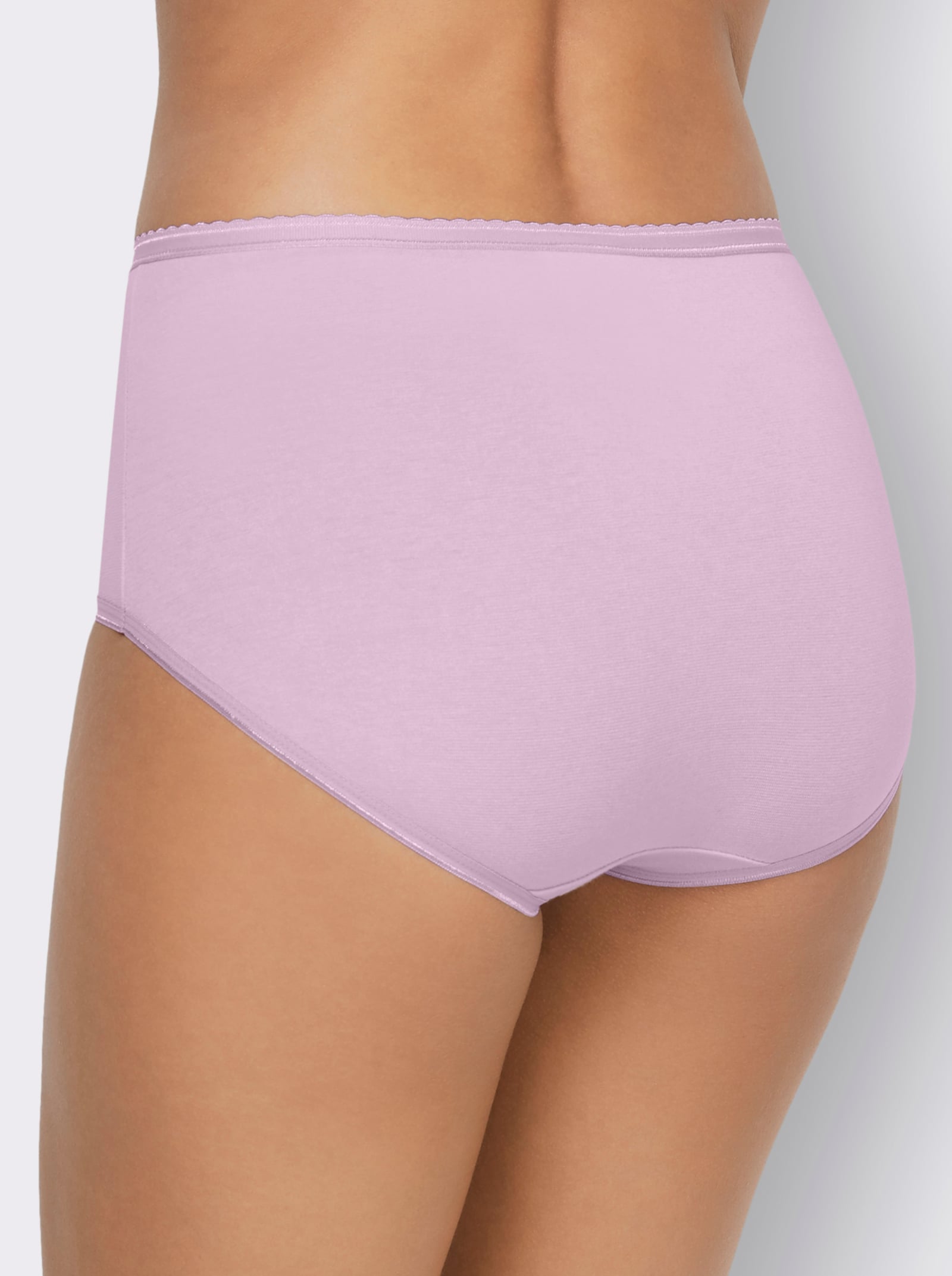 Kalhotky s pasem a bavlněným klínkem, bavlna - různé barvy