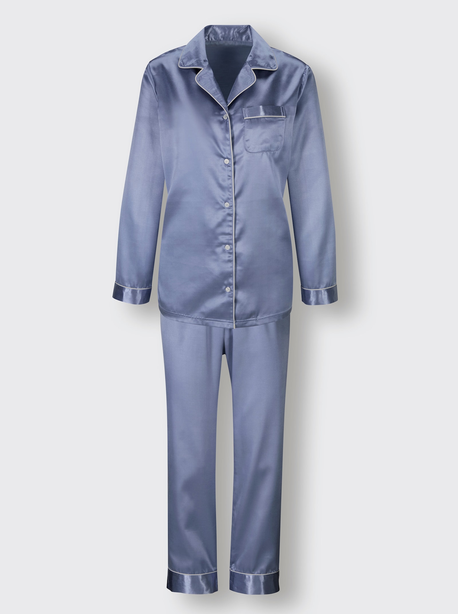 wäschepur Pyjama - taubenblau