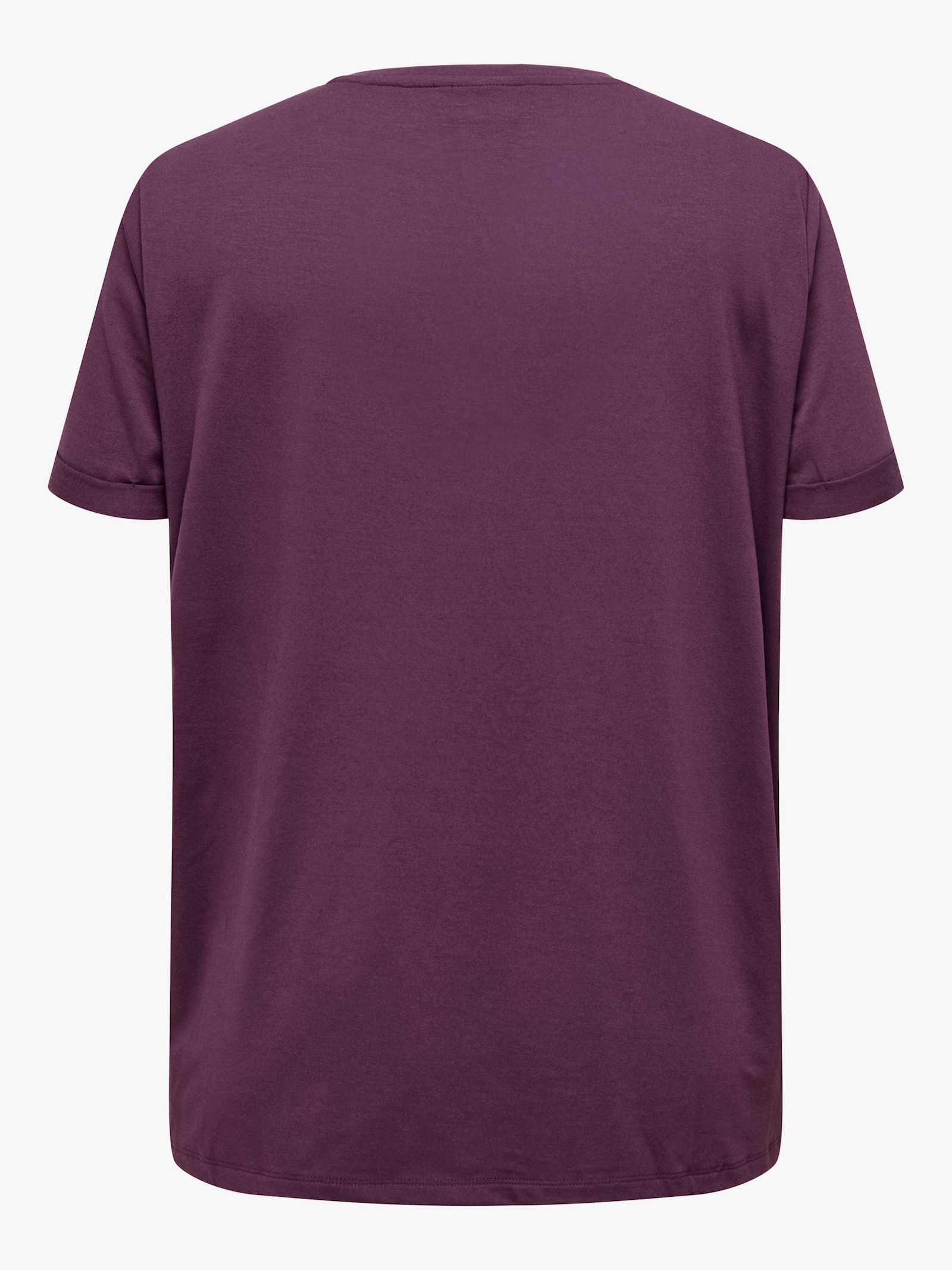 ONLY CARMAKOMA Kurzarmshirt - mauve wine