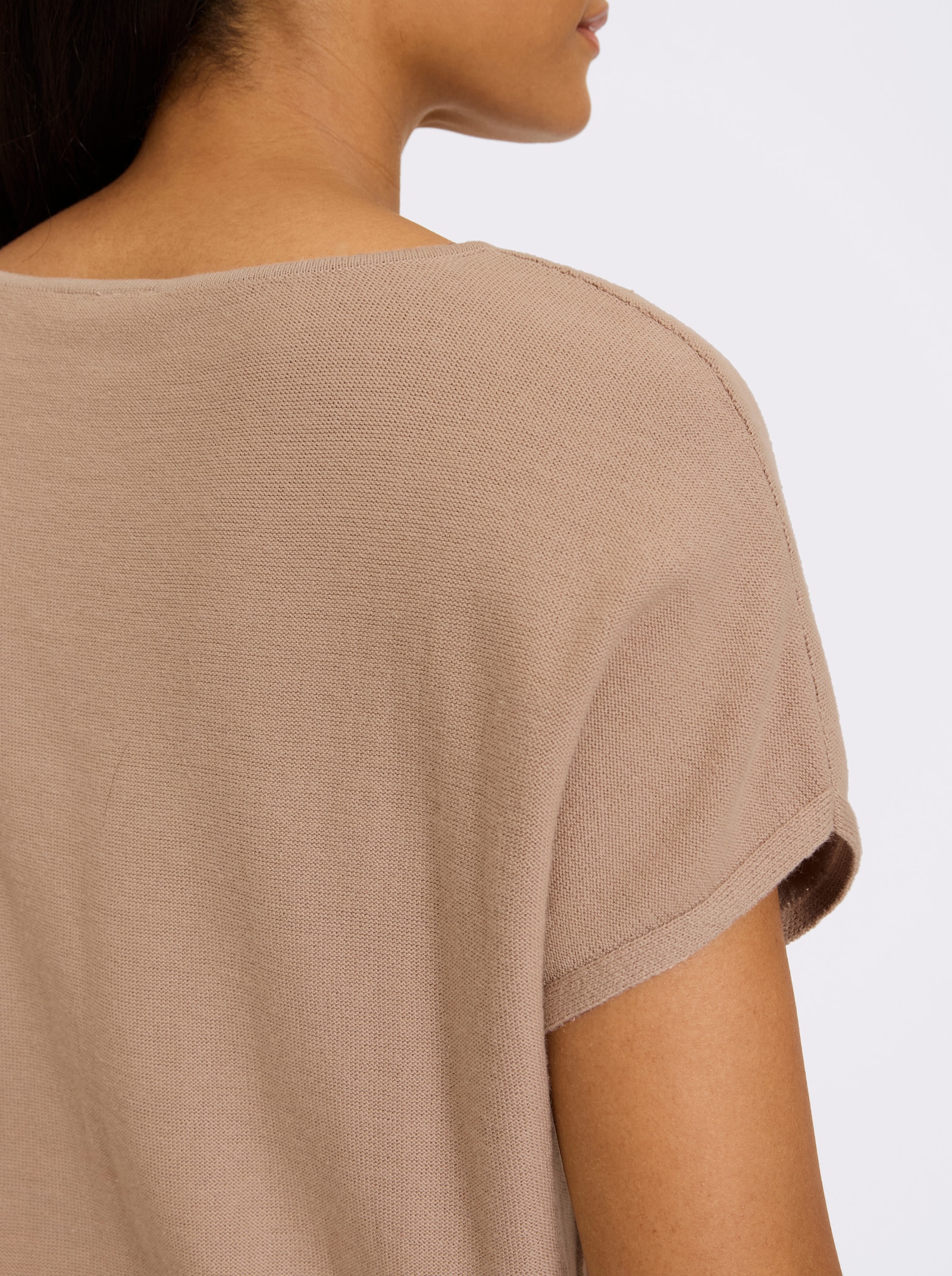 heine Pullunder im Linksstrick - sesam