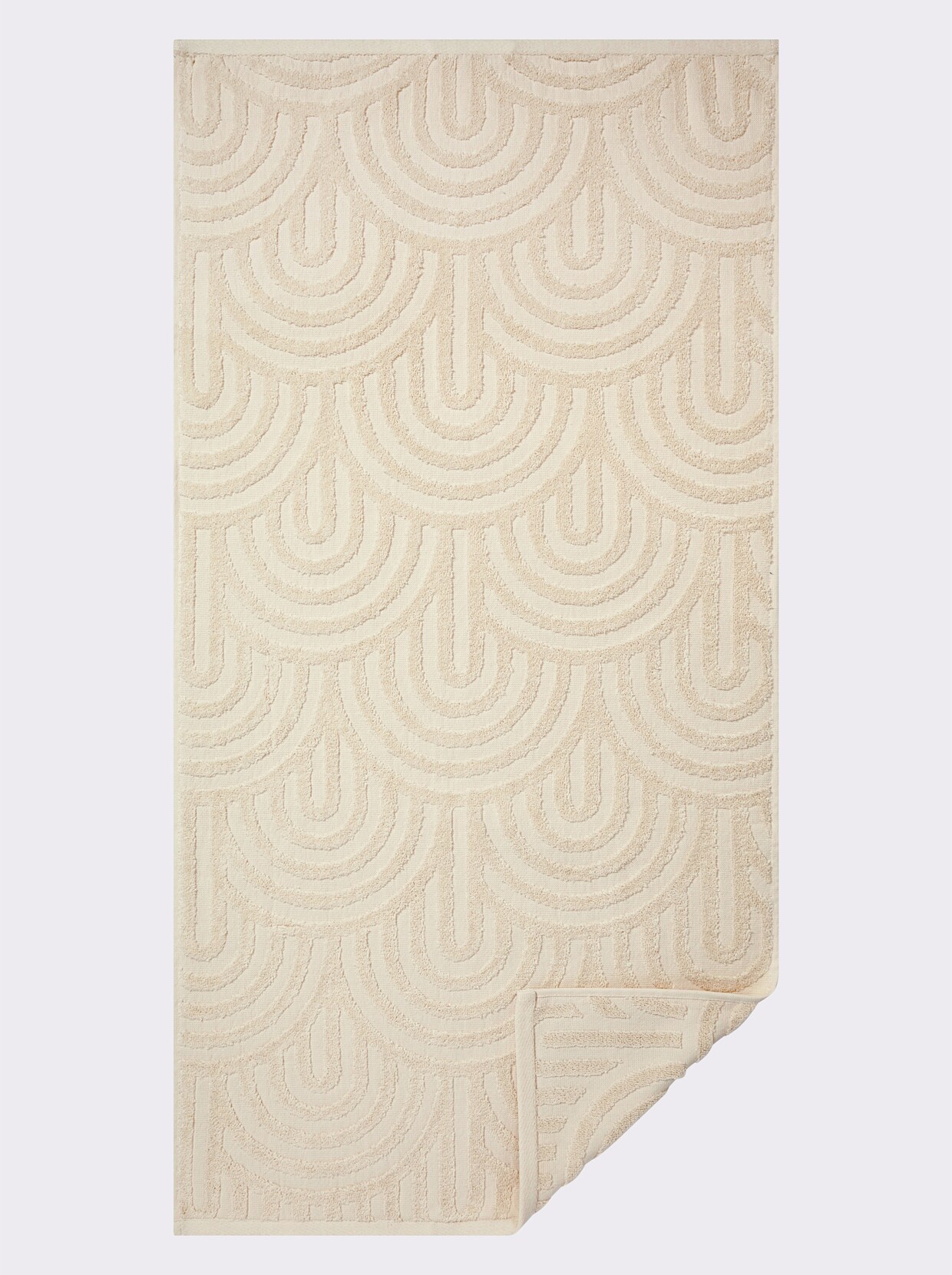 wäschepur Handdoek - champagne