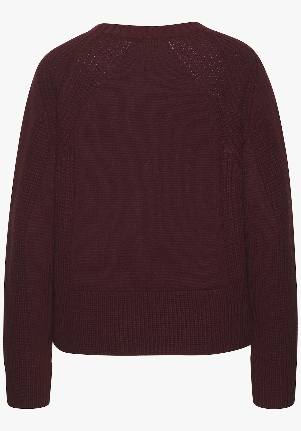 LASCANA Strickpullover - burgunder