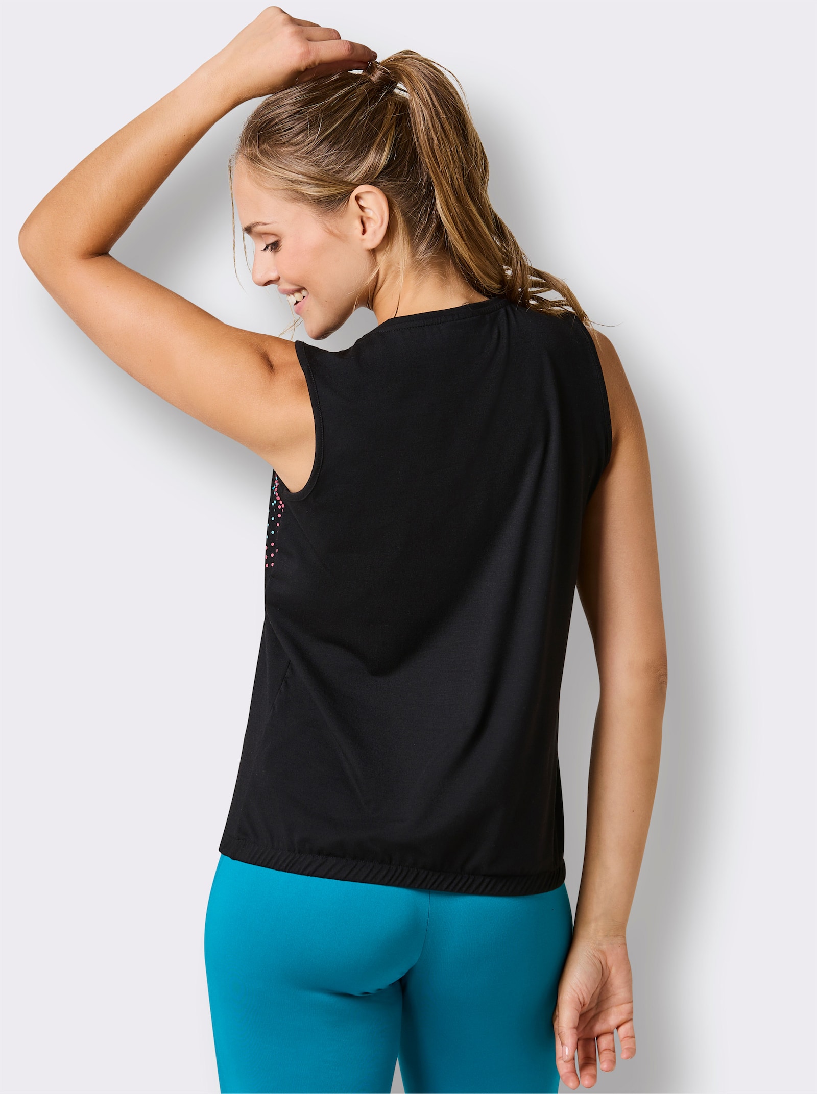 Catamaran Sports Funktionsshirt in atmungsaktiver Qualität - schwarz-bedruckt