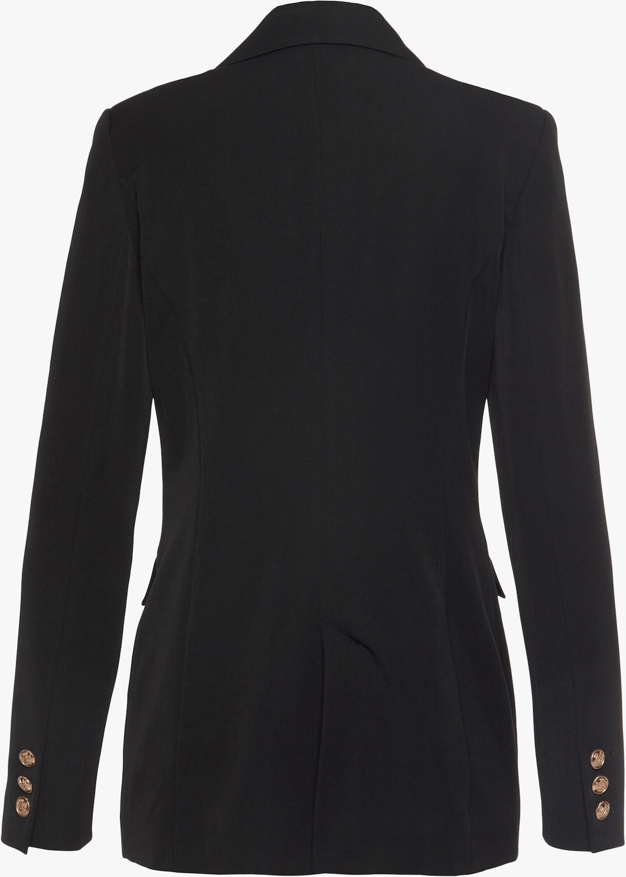 LASCANA Lange blazer - zwart