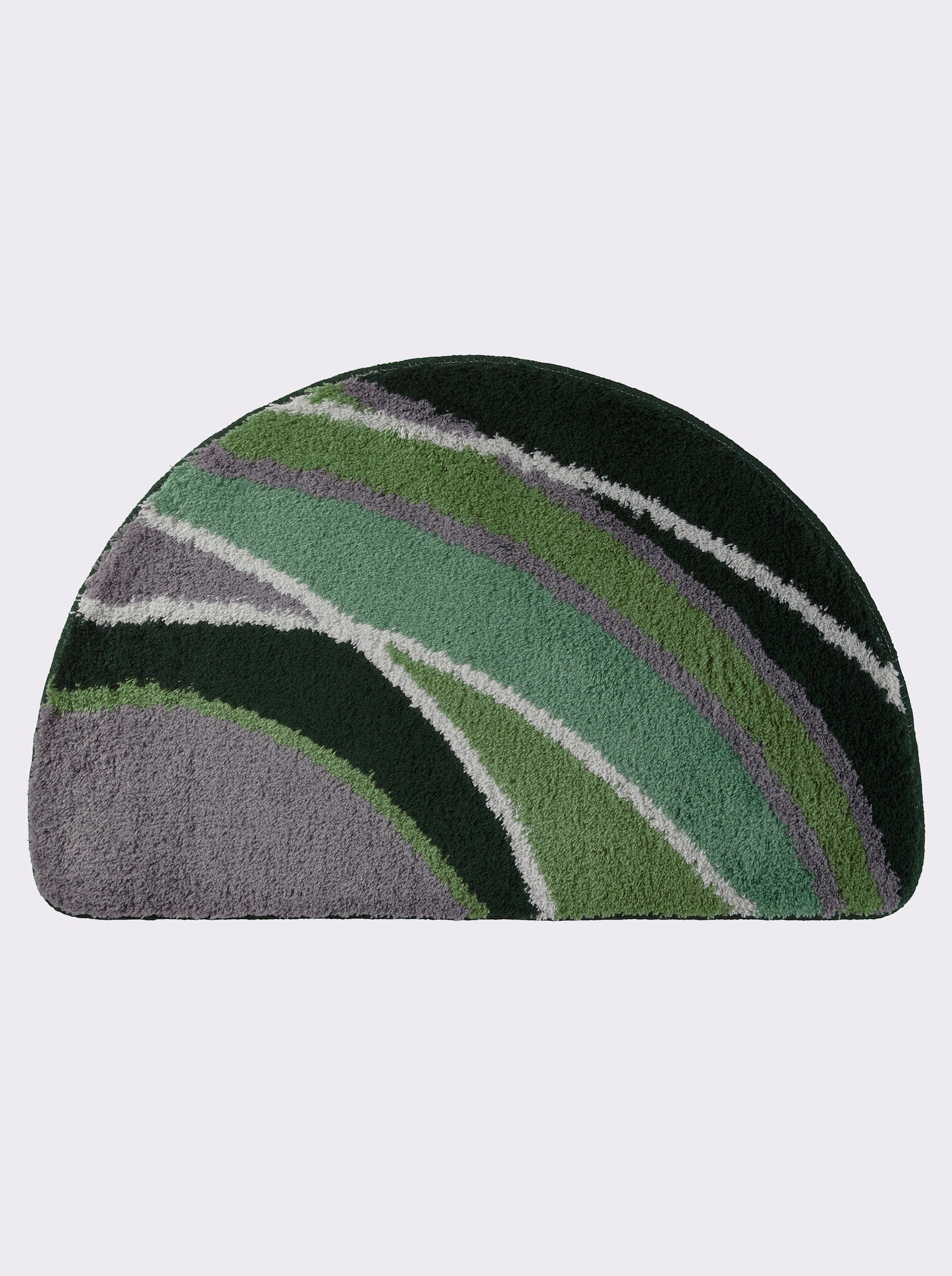 Hagemann Badematte - grau-eucalyptus