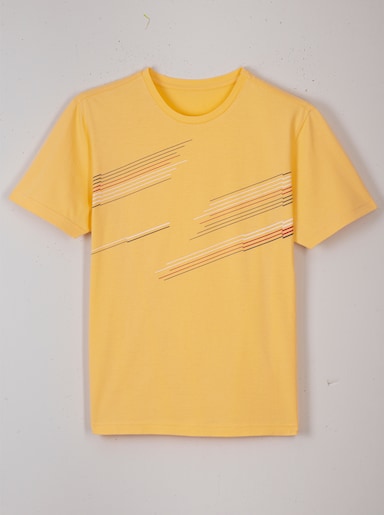 Tričko pro volný čas - žlutá