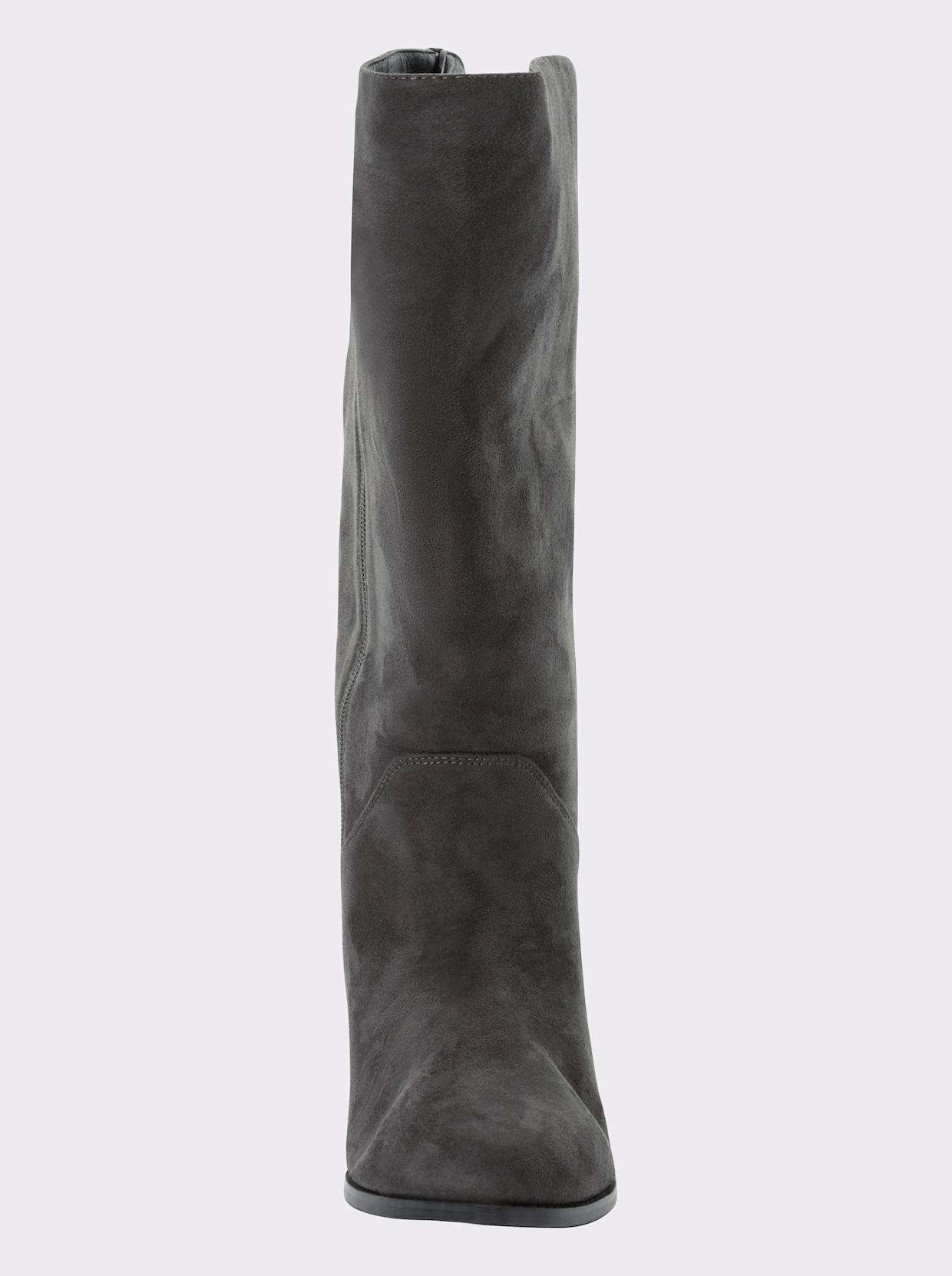 sheego Weitschaftstiefel - grau