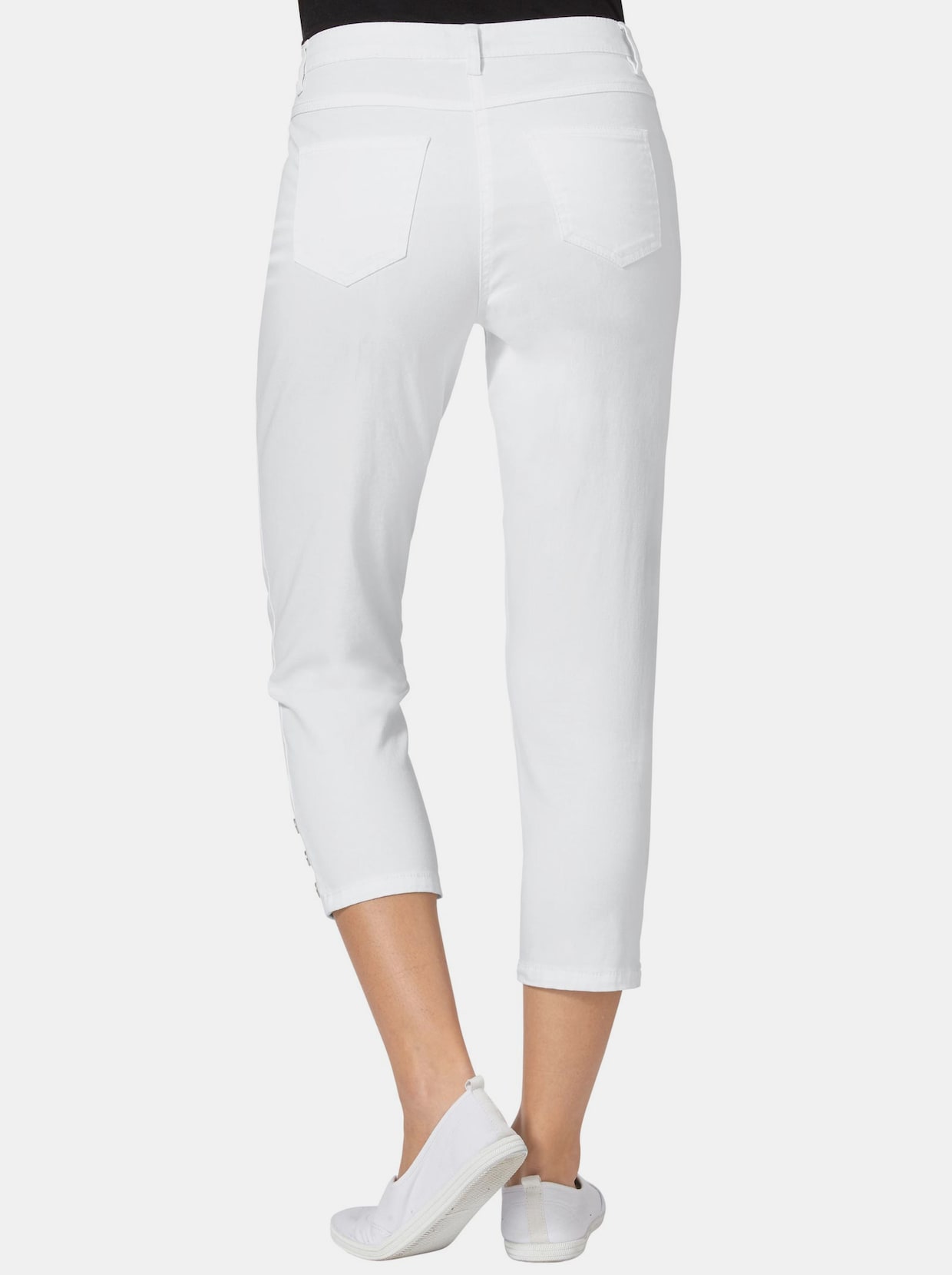 Pantalon extensible - blanc
