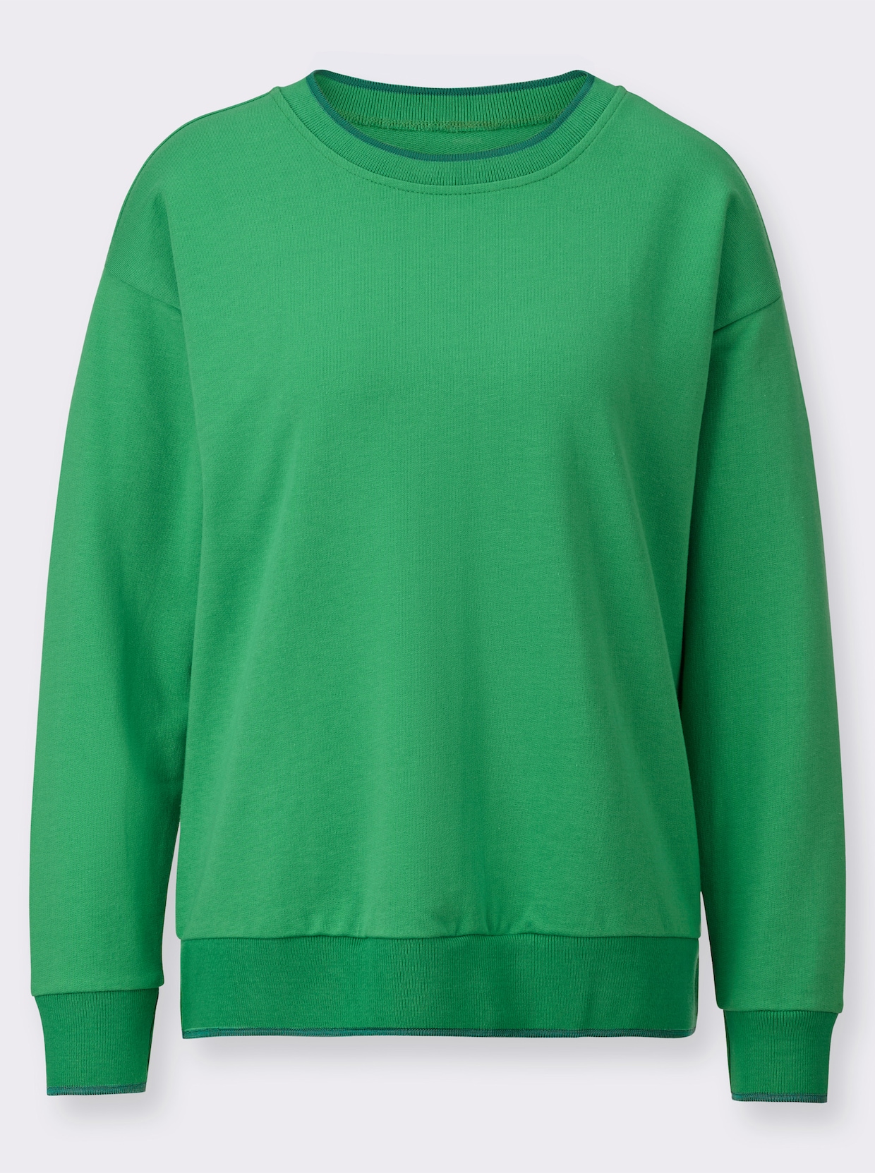 Sweatshirt - grasgroen