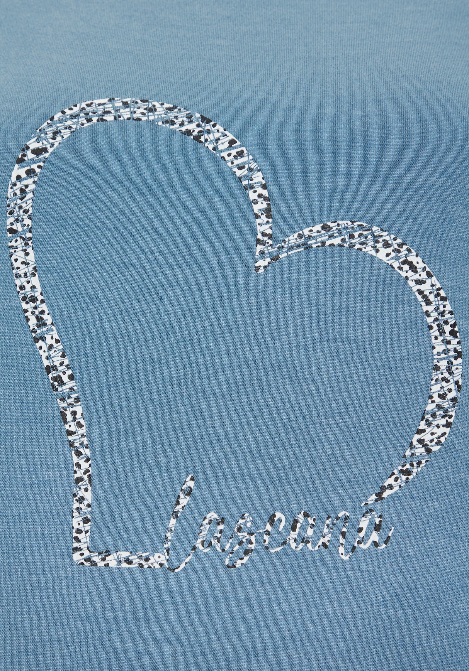 LASCANA Kurzarmshirt - hellblau