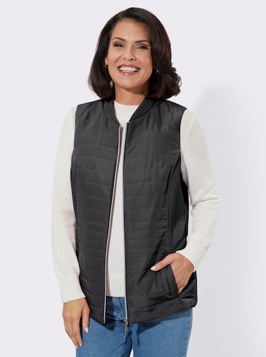 Steppweste - graphit