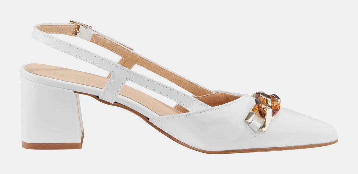 heine Slingpumps - weiß
