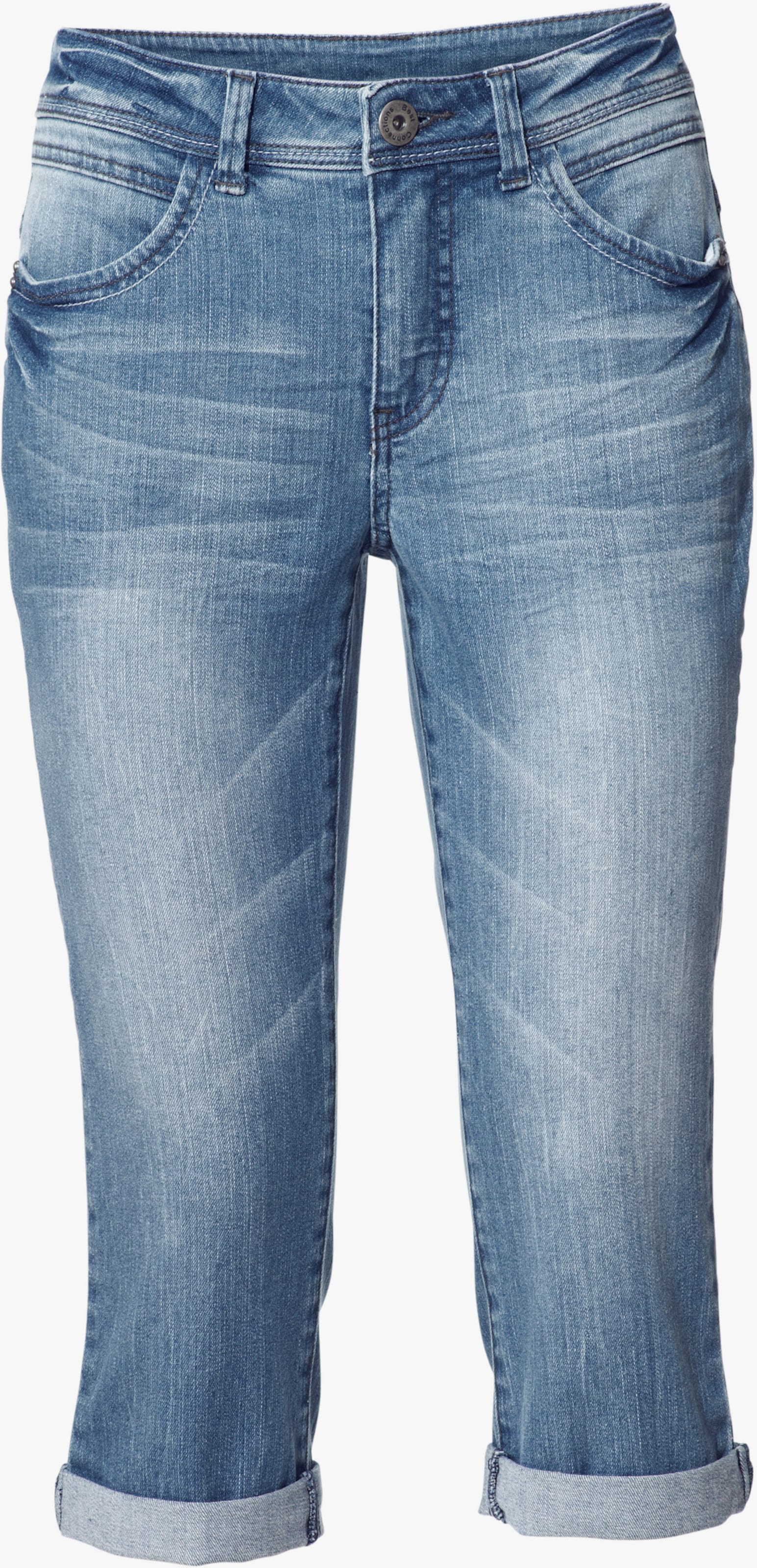 heine Bauchweg-Hose in Röhrenform - blue stone