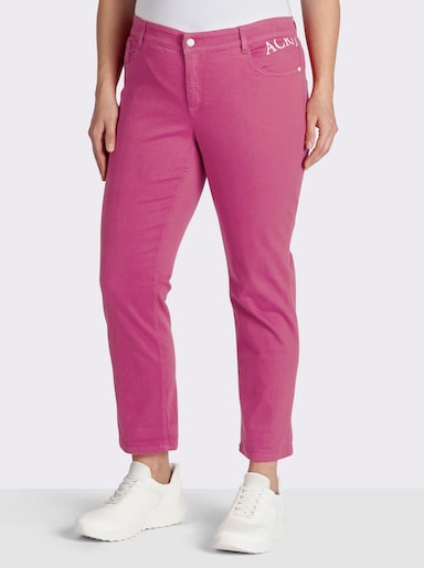 Ascari 5-Pocket-Jeans mit Push-up-Effekt - fuchsia