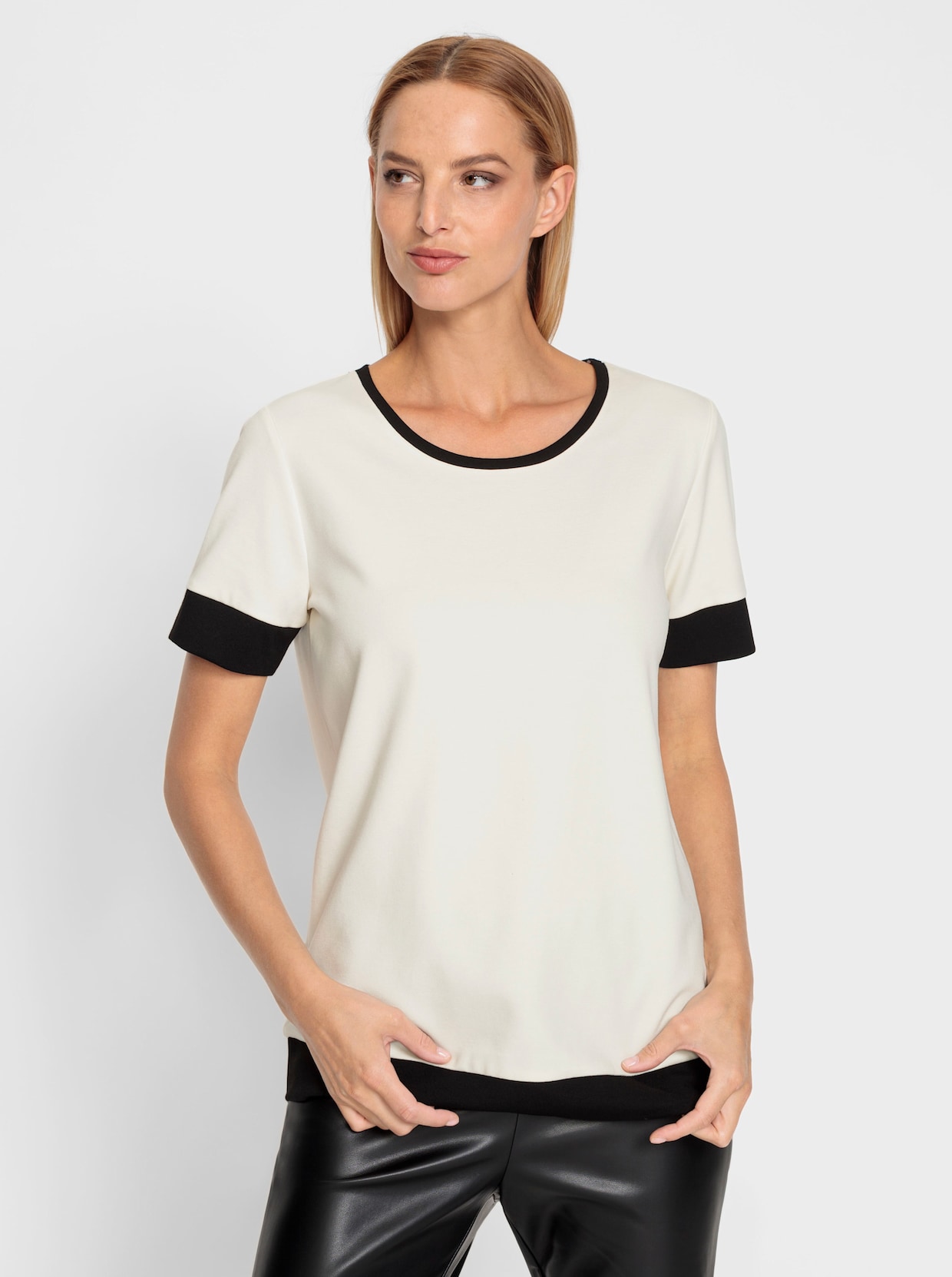 heine T-shirt - couleur ivoire