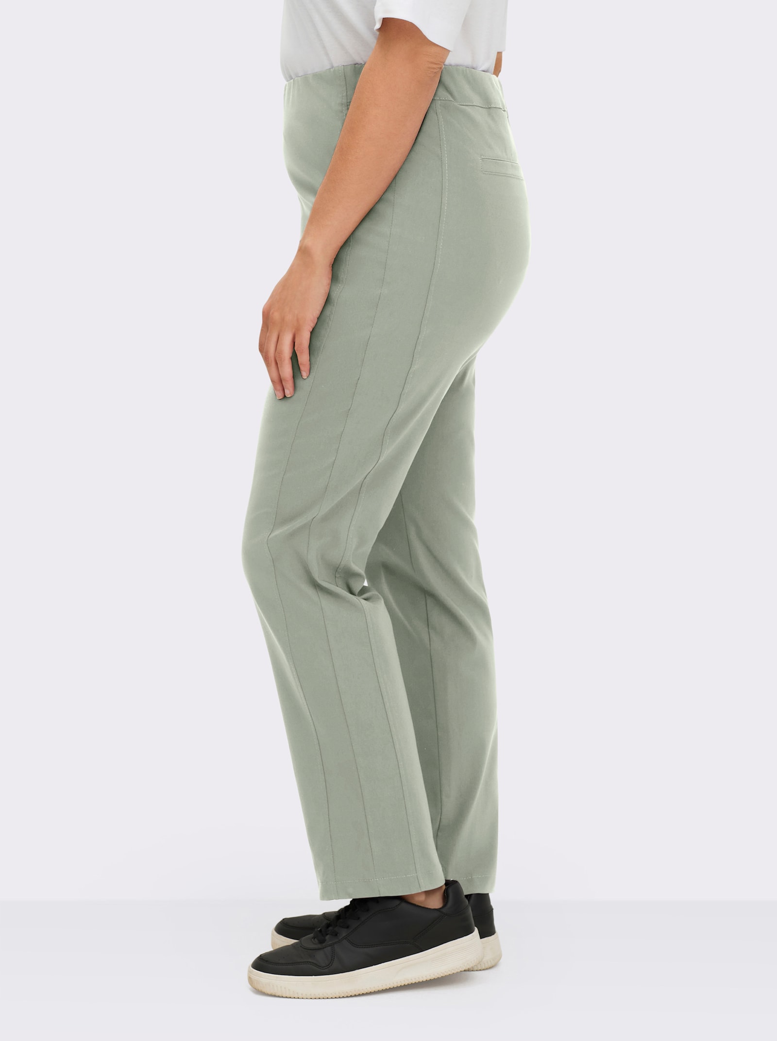 Stehmann Comfort line Hose mit Dehnbund, Viskose-Qualität - mint