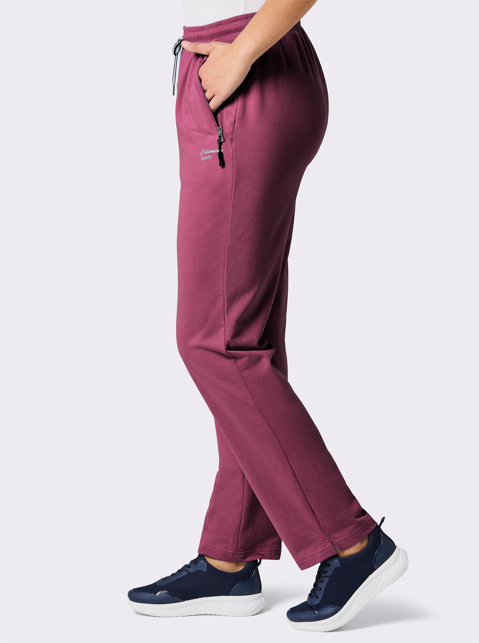 Catamaran Sports Freizeithose mit weitenregulierbarem Rundum-Dehnbund - malve