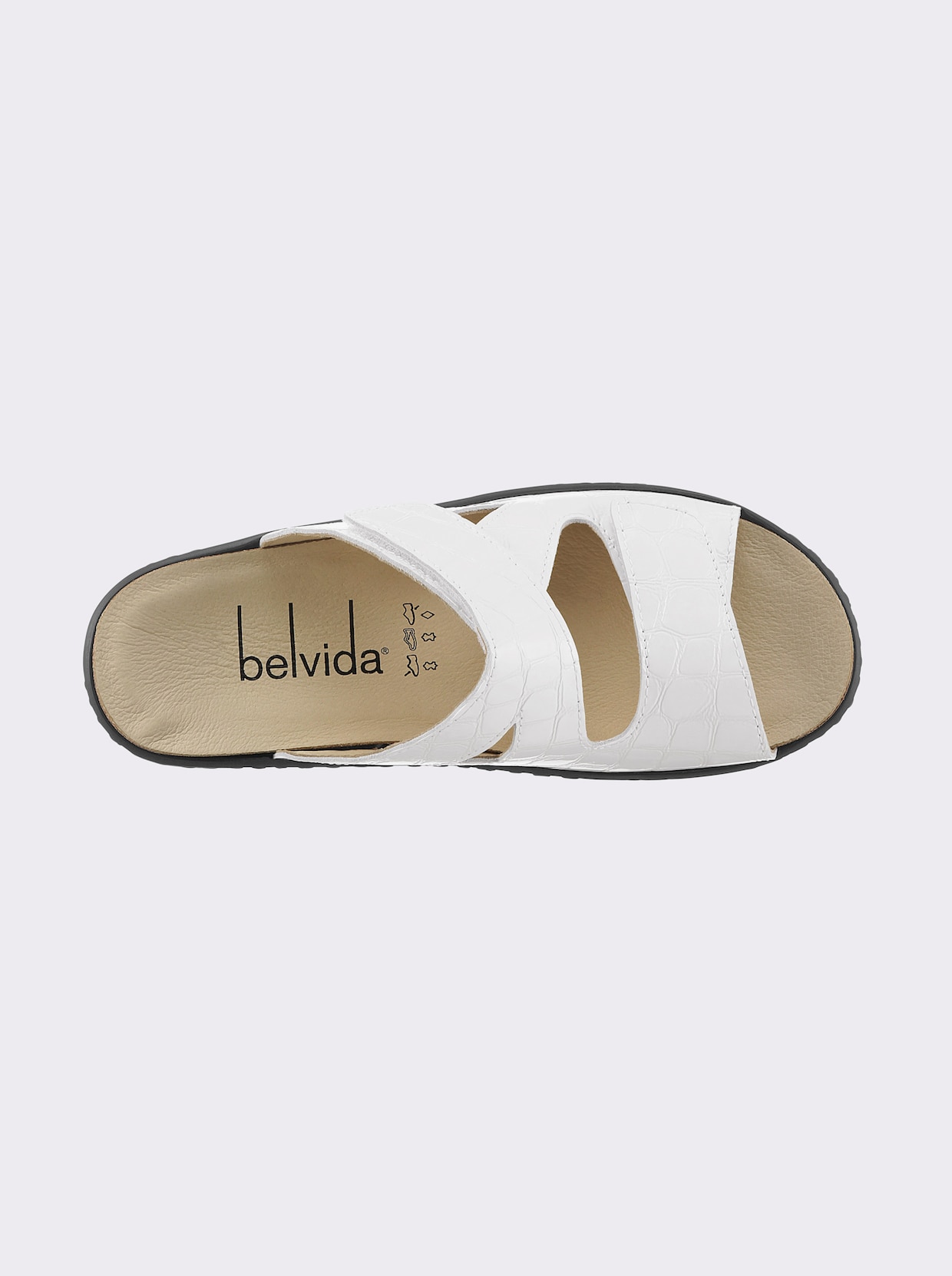 Belvida Slippers - wit