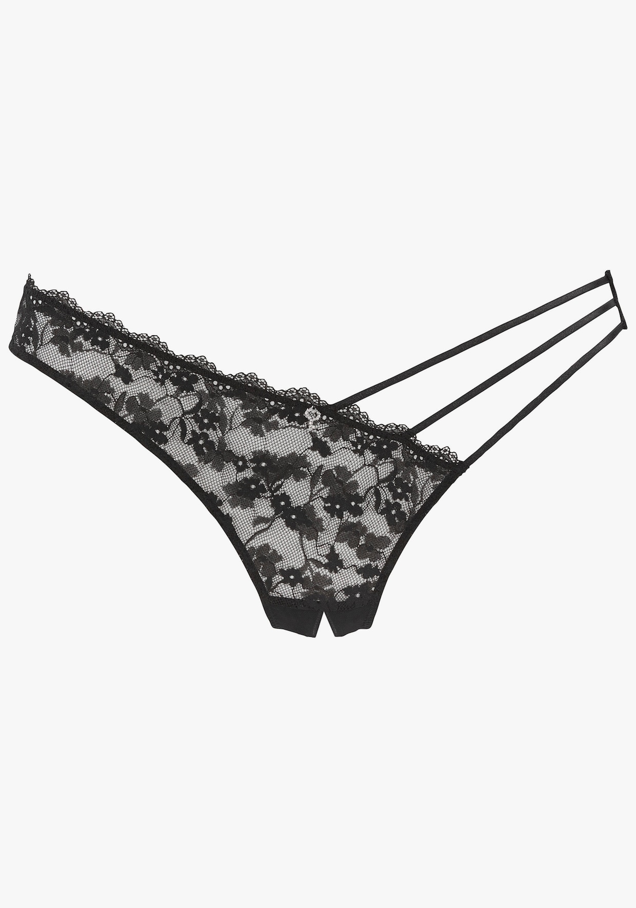 petite fleur gold String-Ouvert - schwarz