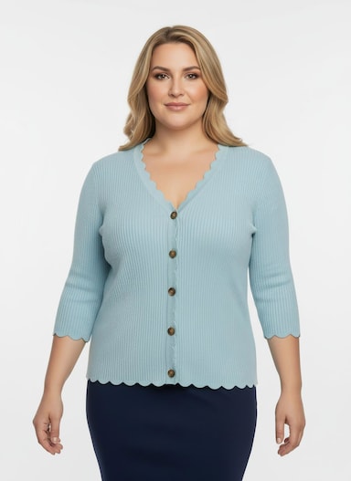 3/4 Arm-Pullover - mint